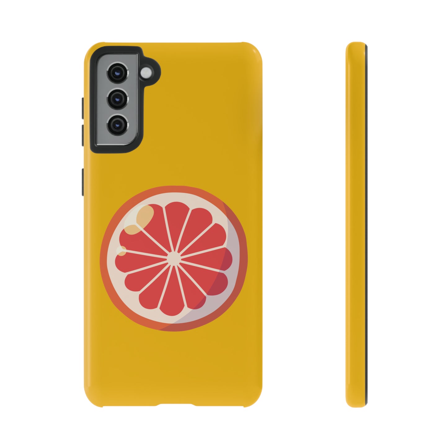 Grapefruit Phone Case - Tough Yellow