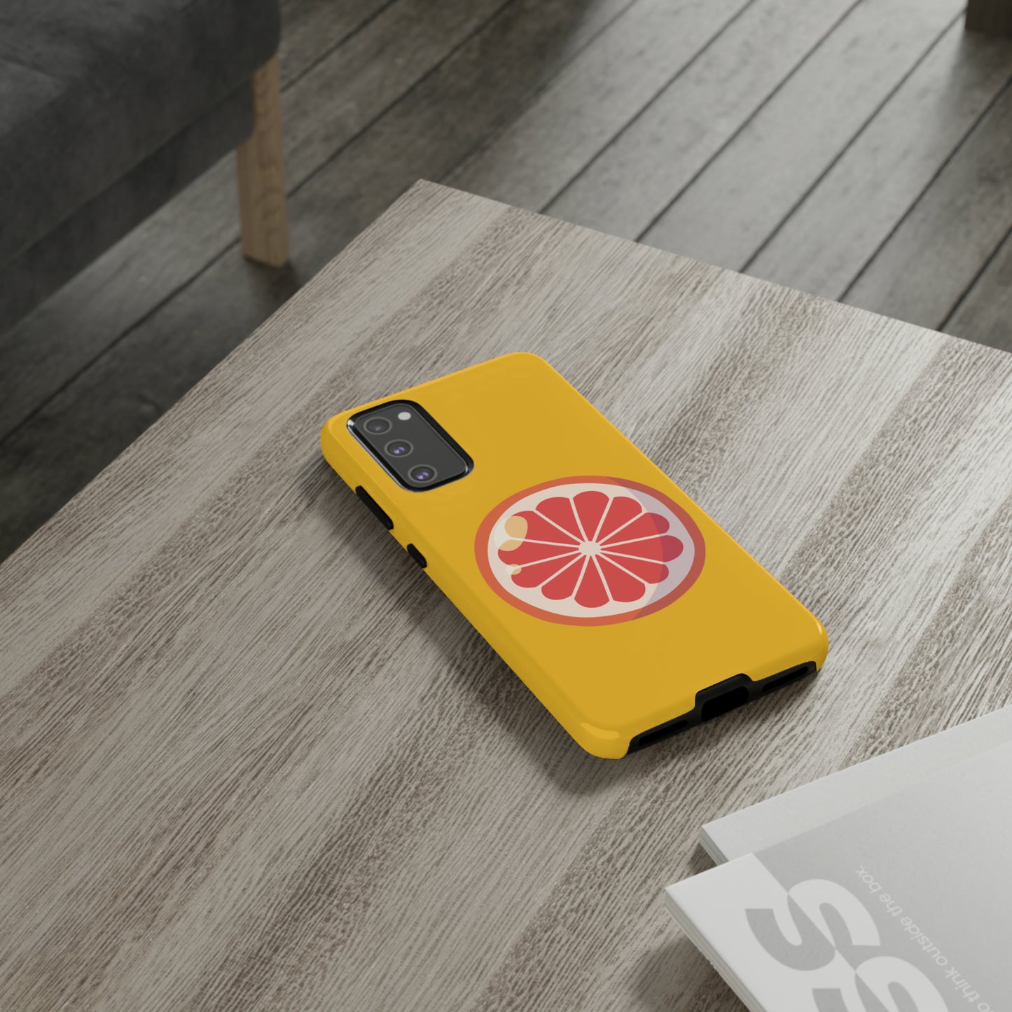 Grapefruit Phone Case - Tough Yellow