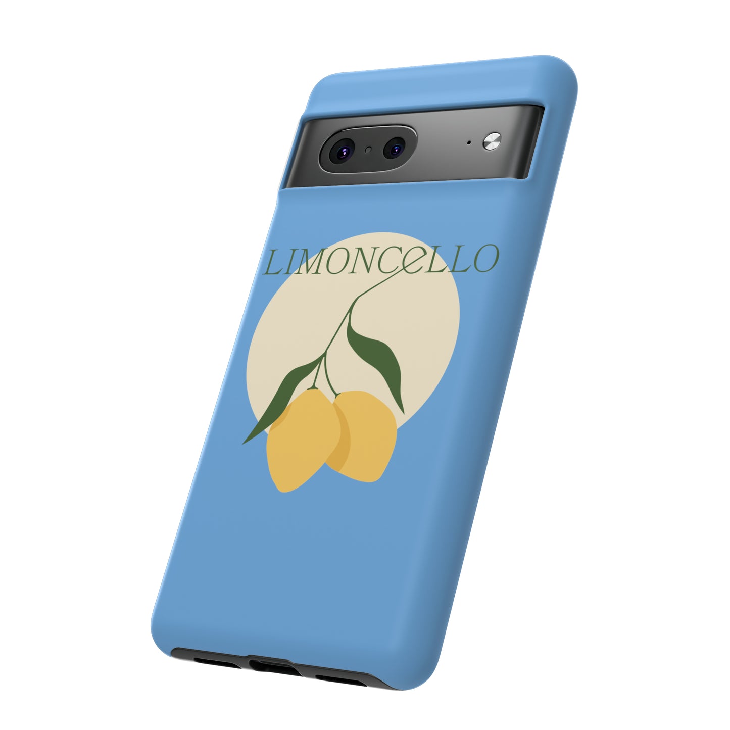 Limoncello Retro Phone Case - Tough Blue