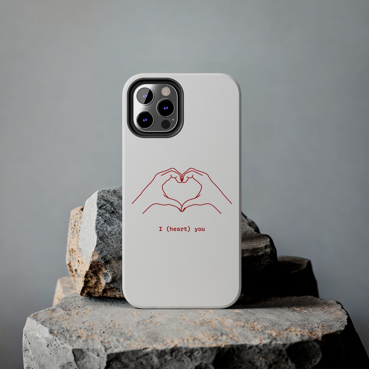 I heart you Phone Cases