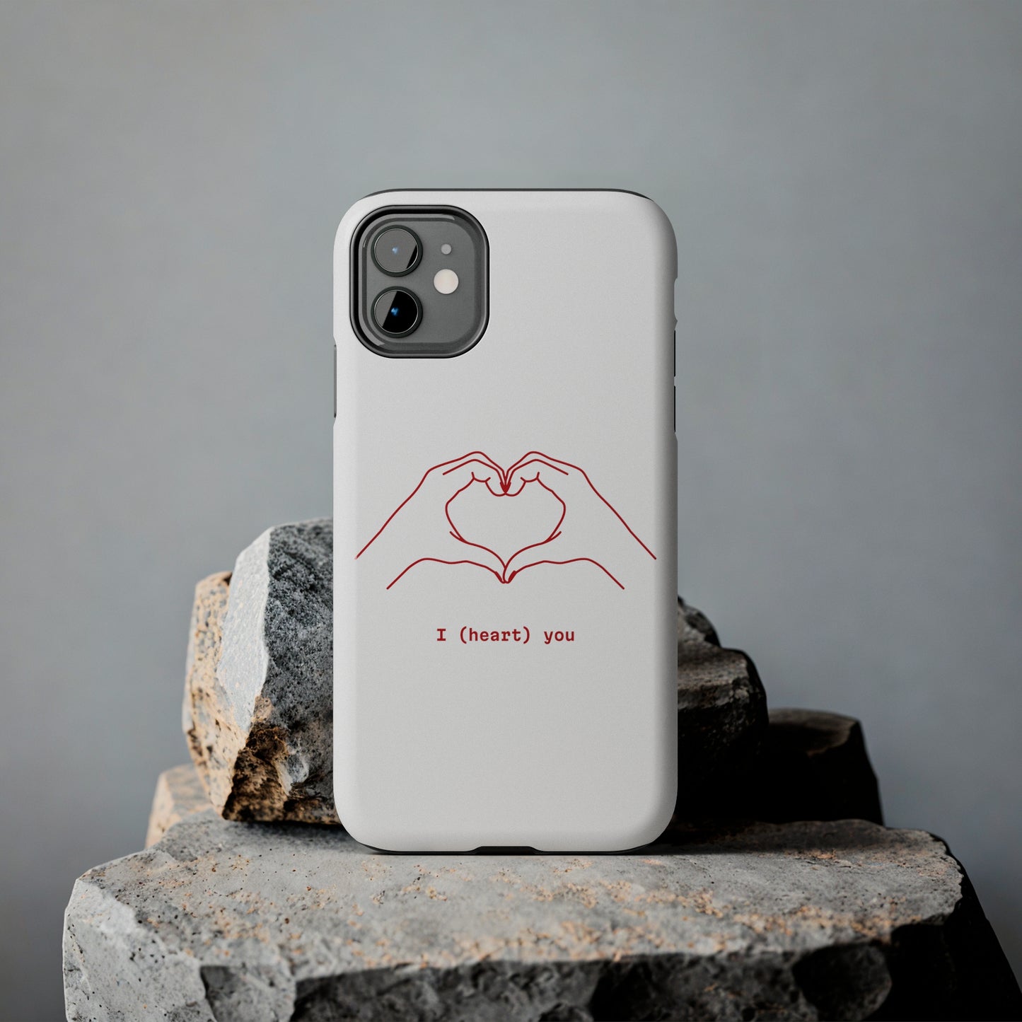 I heart you Phone Cases