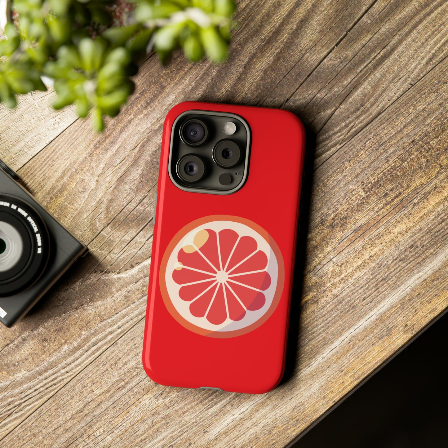 Grapefruit Phone Case - Tough Red