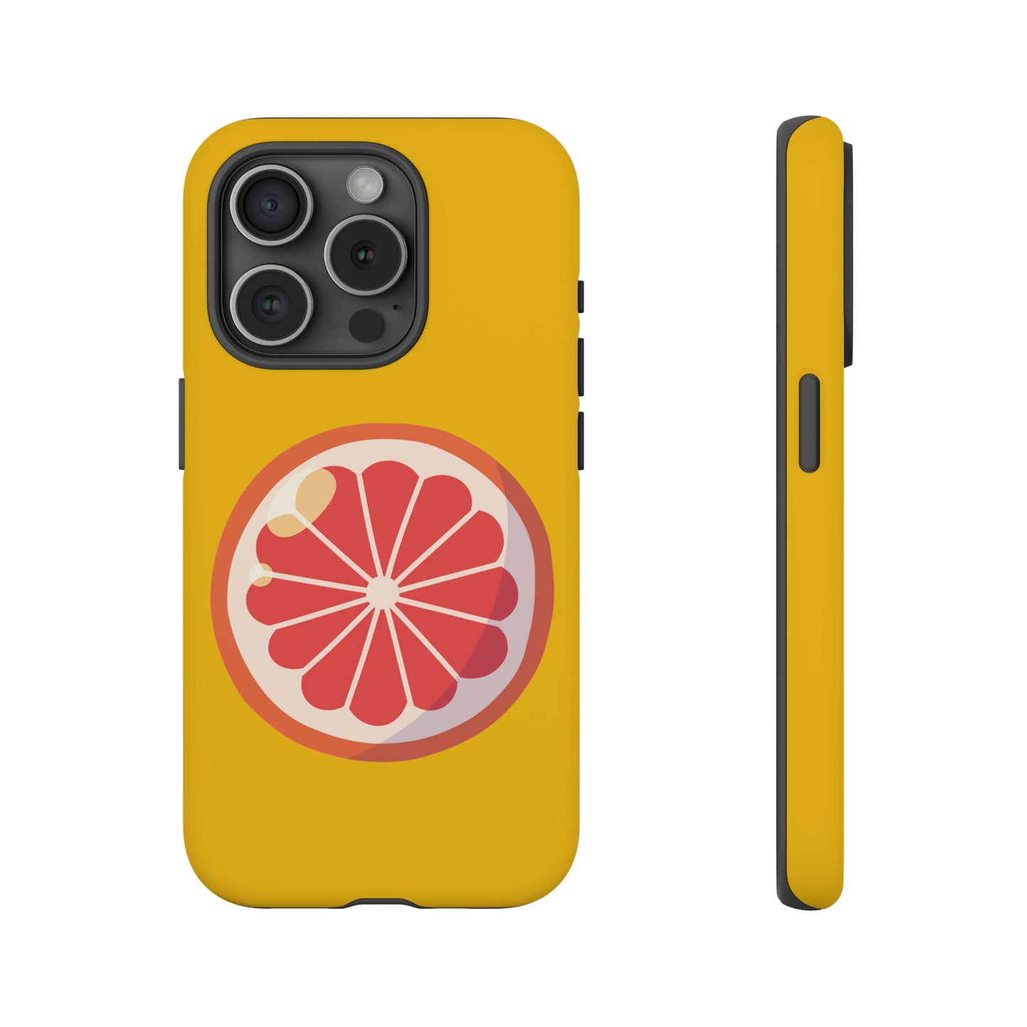 Grapefruit Phone Case - Tough Yellow