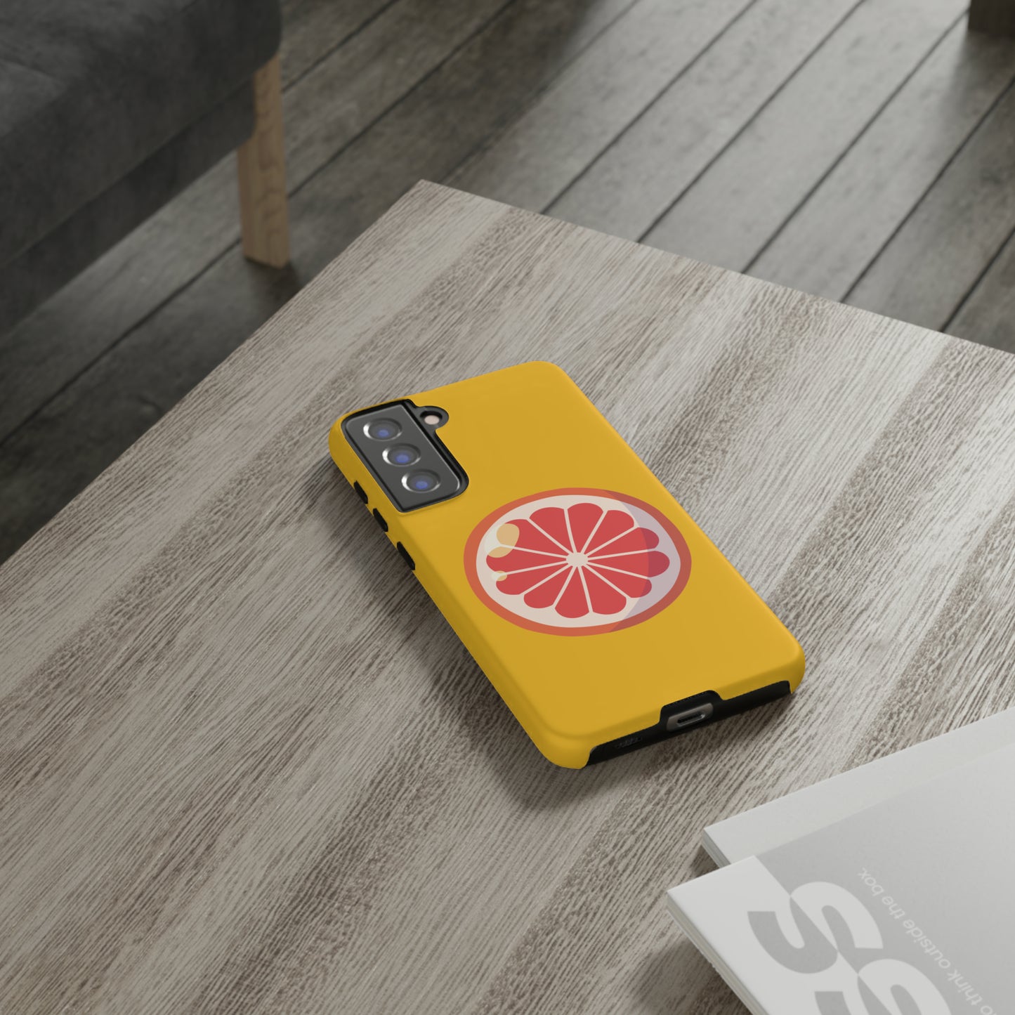 Grapefruit Phone Case - Tough Yellow