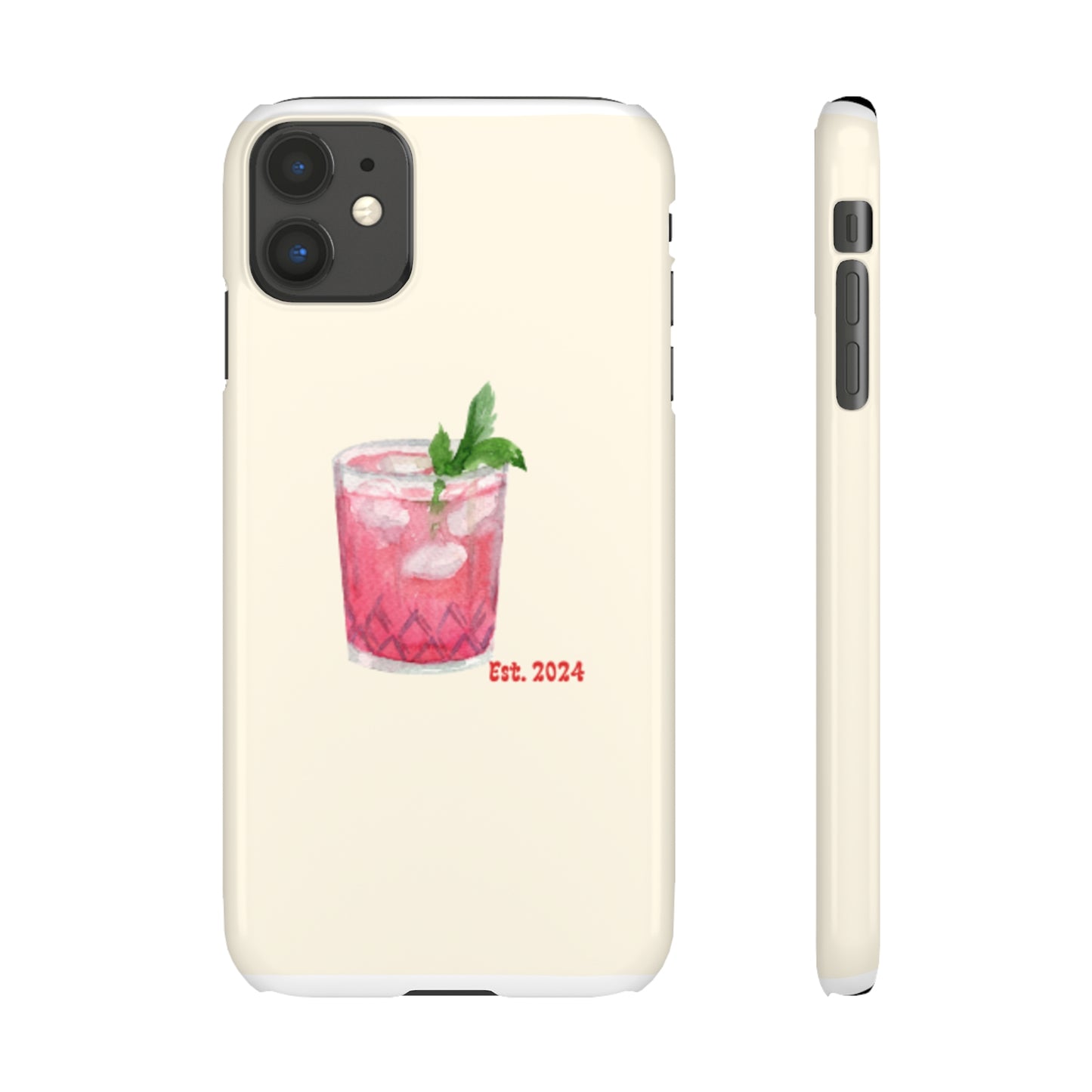 Pink Cocktail Phone Case