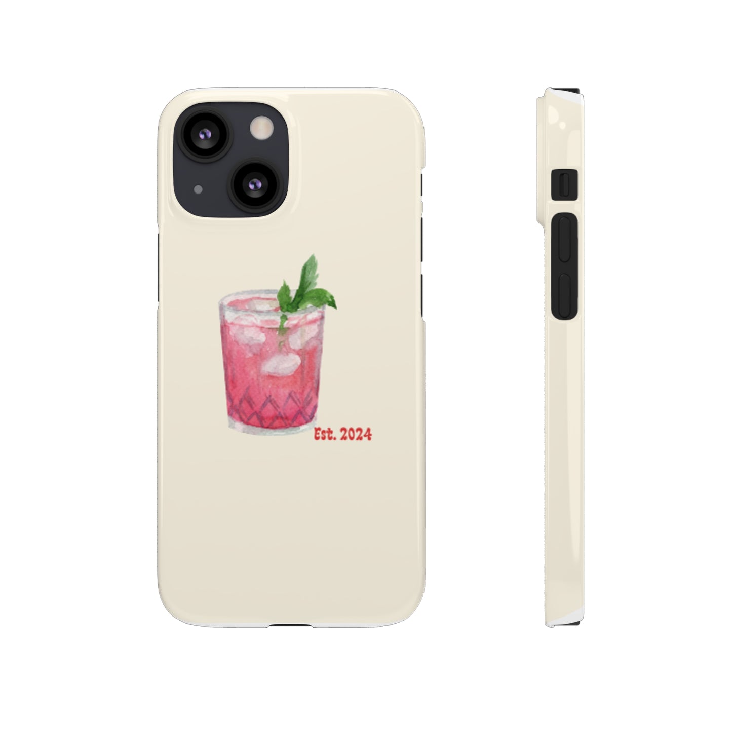 Pink Cocktail Phone Case