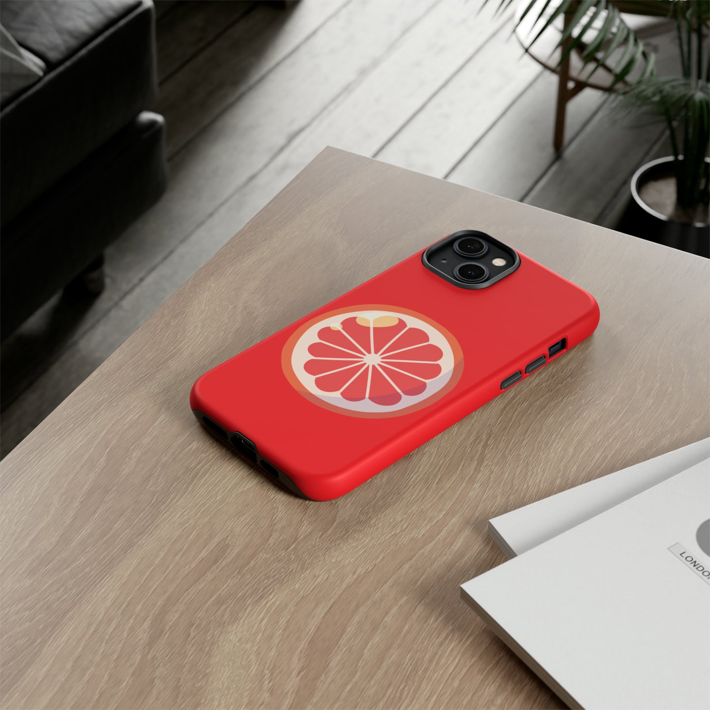 Grapefruit Phone Case - Tough Red