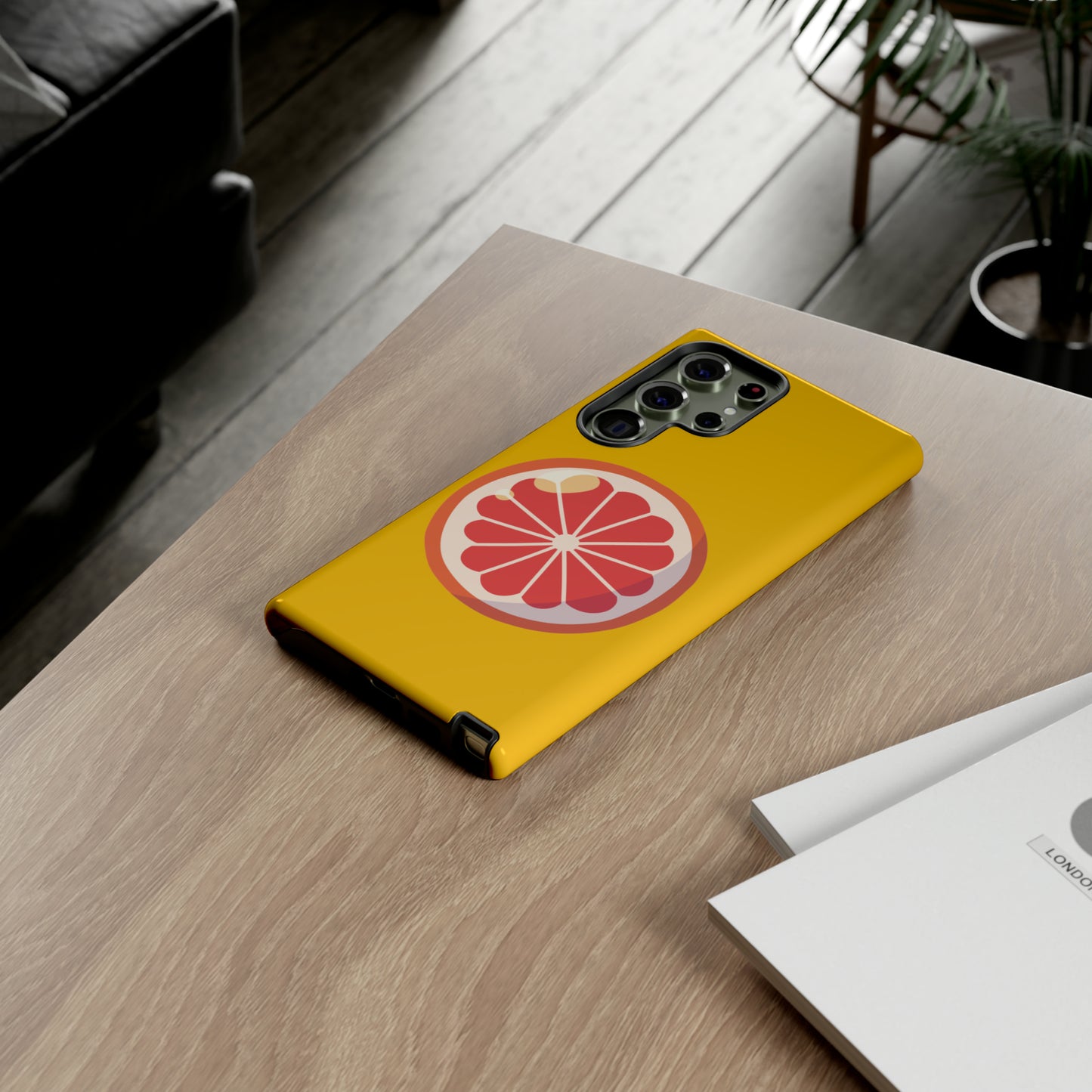 Grapefruit Phone Case - Tough Yellow