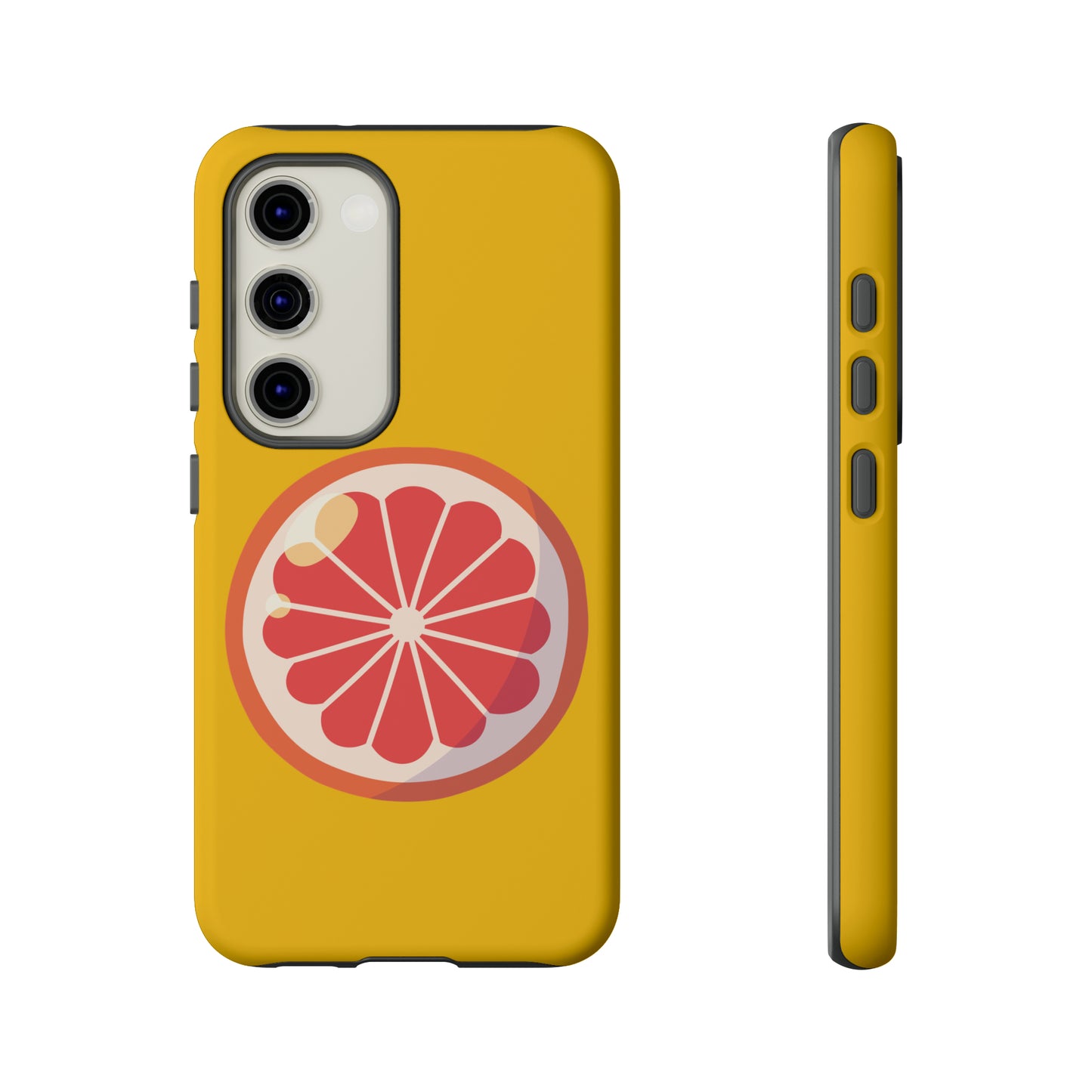 Grapefruit Phone Case - Tough Yellow