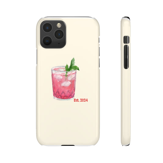 Pink Cocktail Phone Case