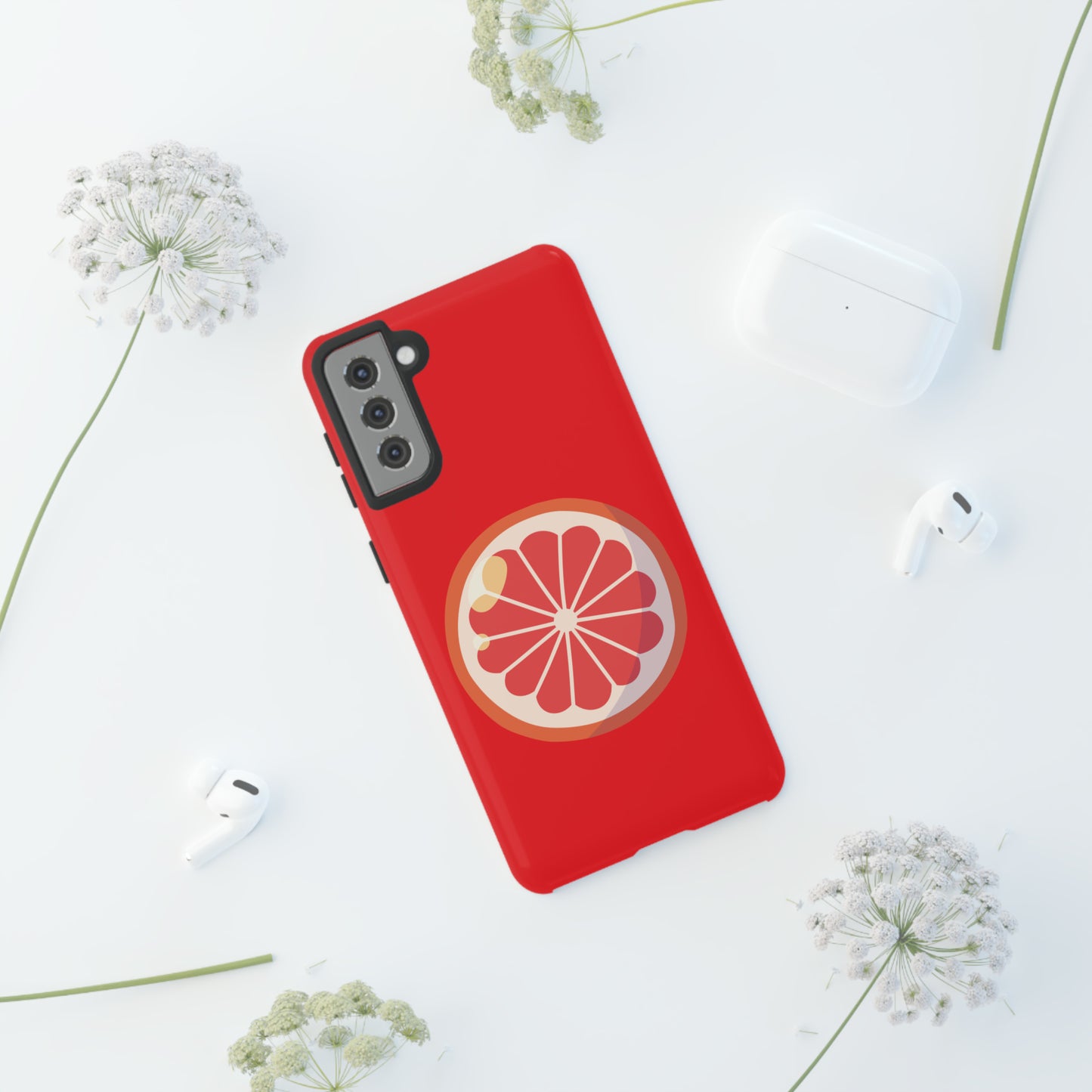 Grapefruit Phone Case - Tough Red