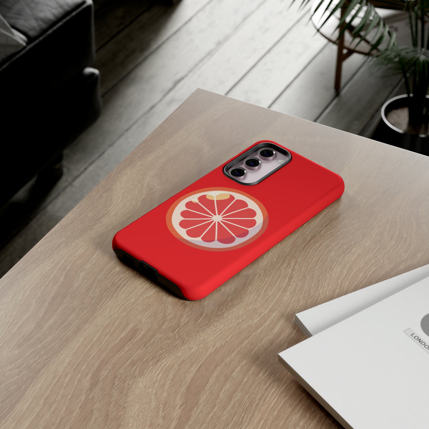 Grapefruit Phone Case - Tough Red