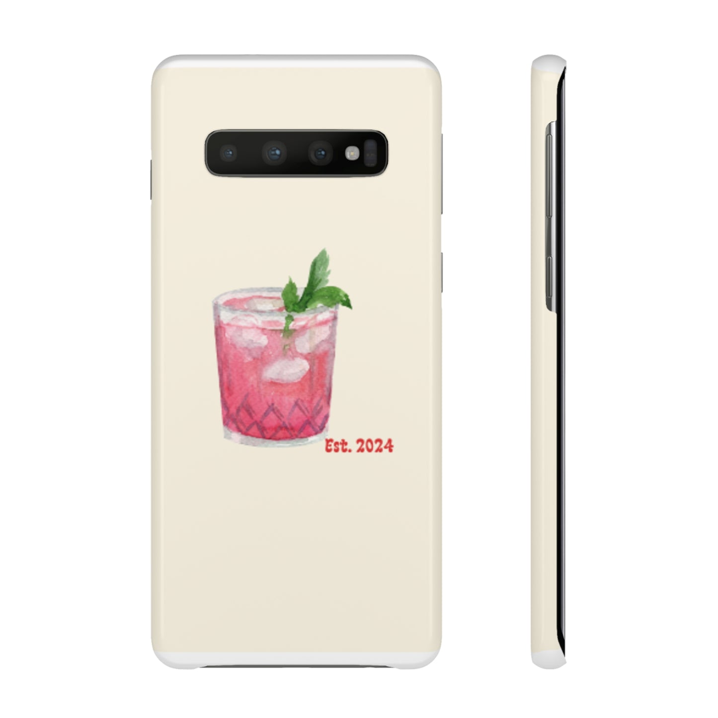 Pink Cocktail Phone Case