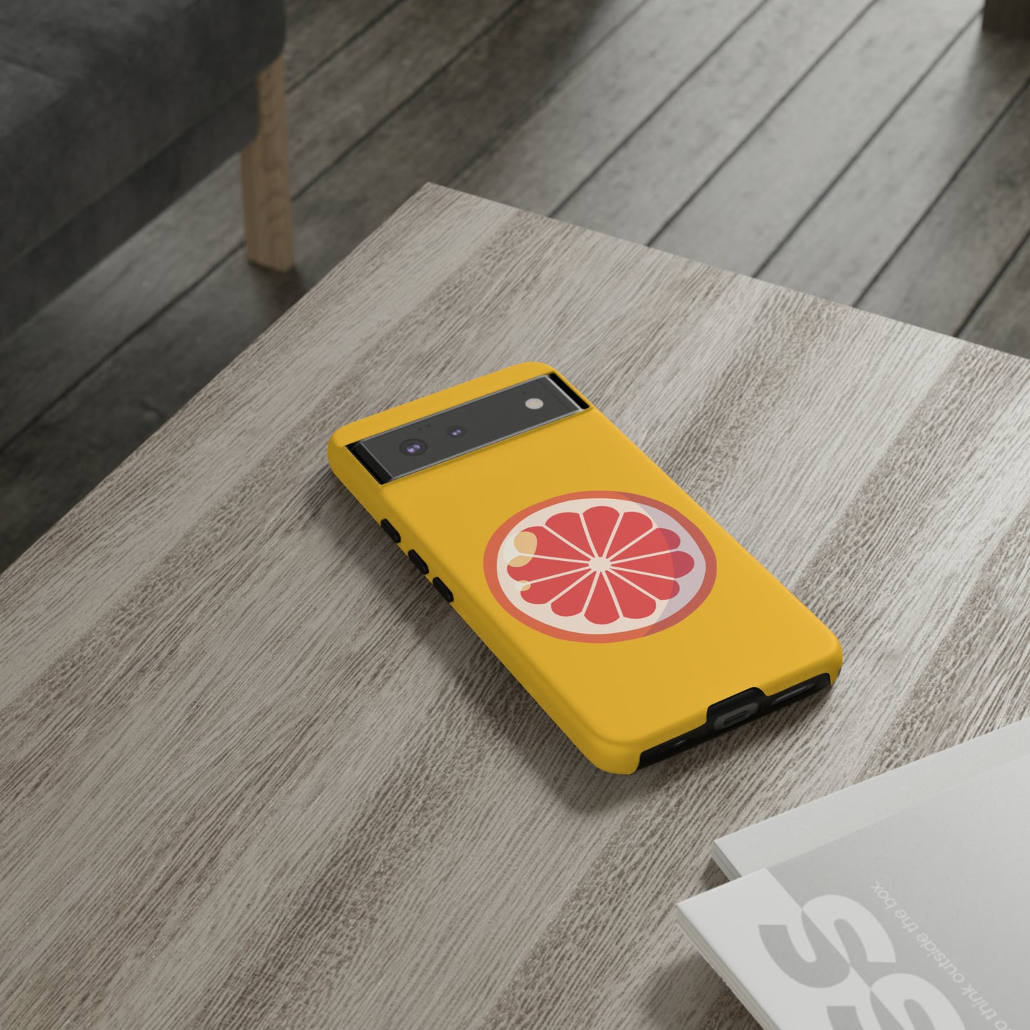 Grapefruit Phone Case - Tough Yellow