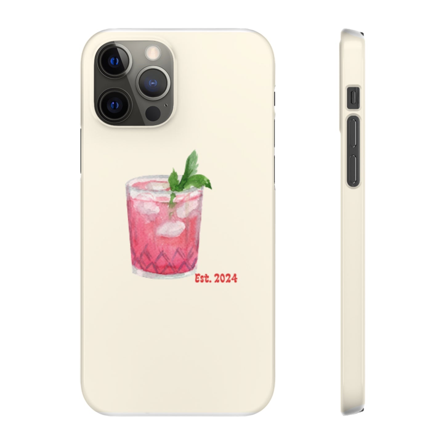 Pink Cocktail Phone Case