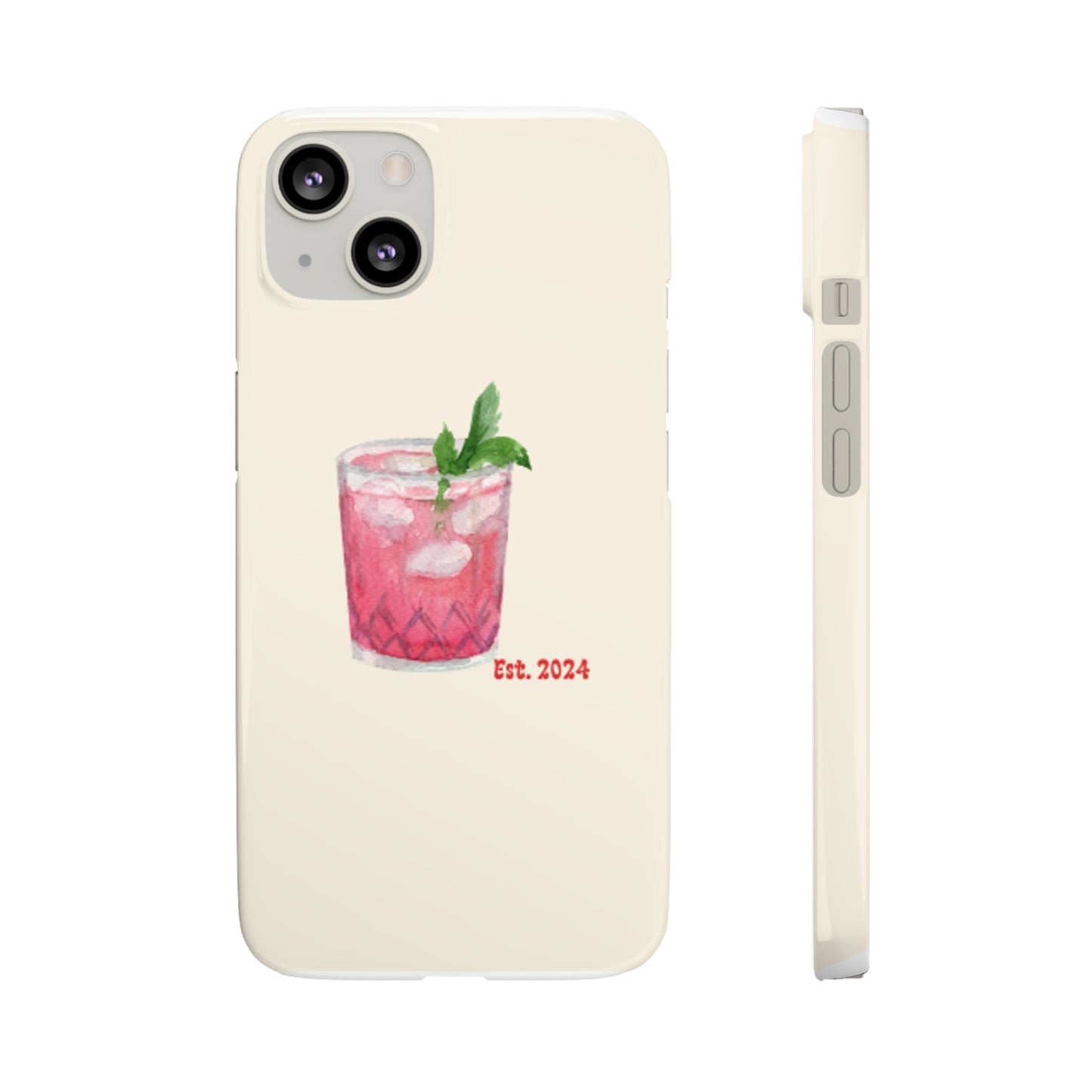 Pink Cocktail Phone Case