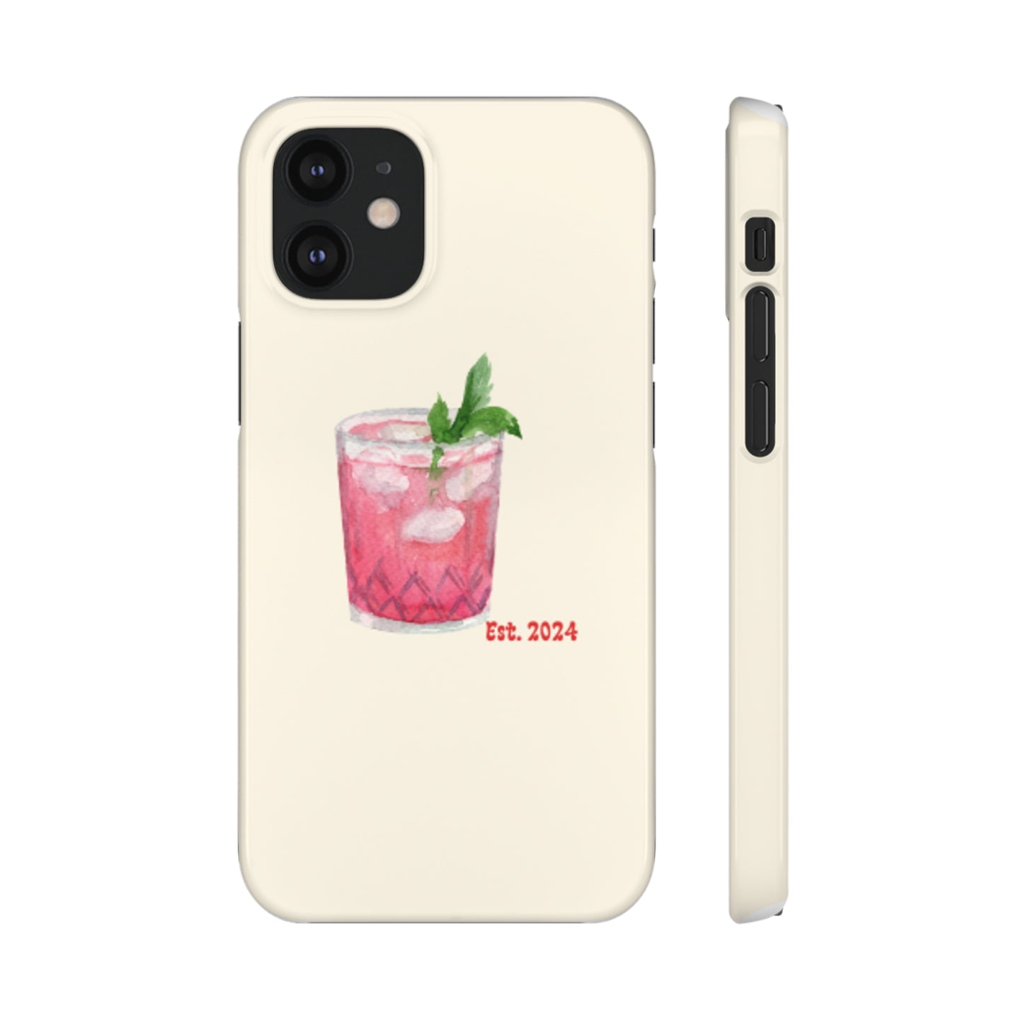 Pink Cocktail Phone Case