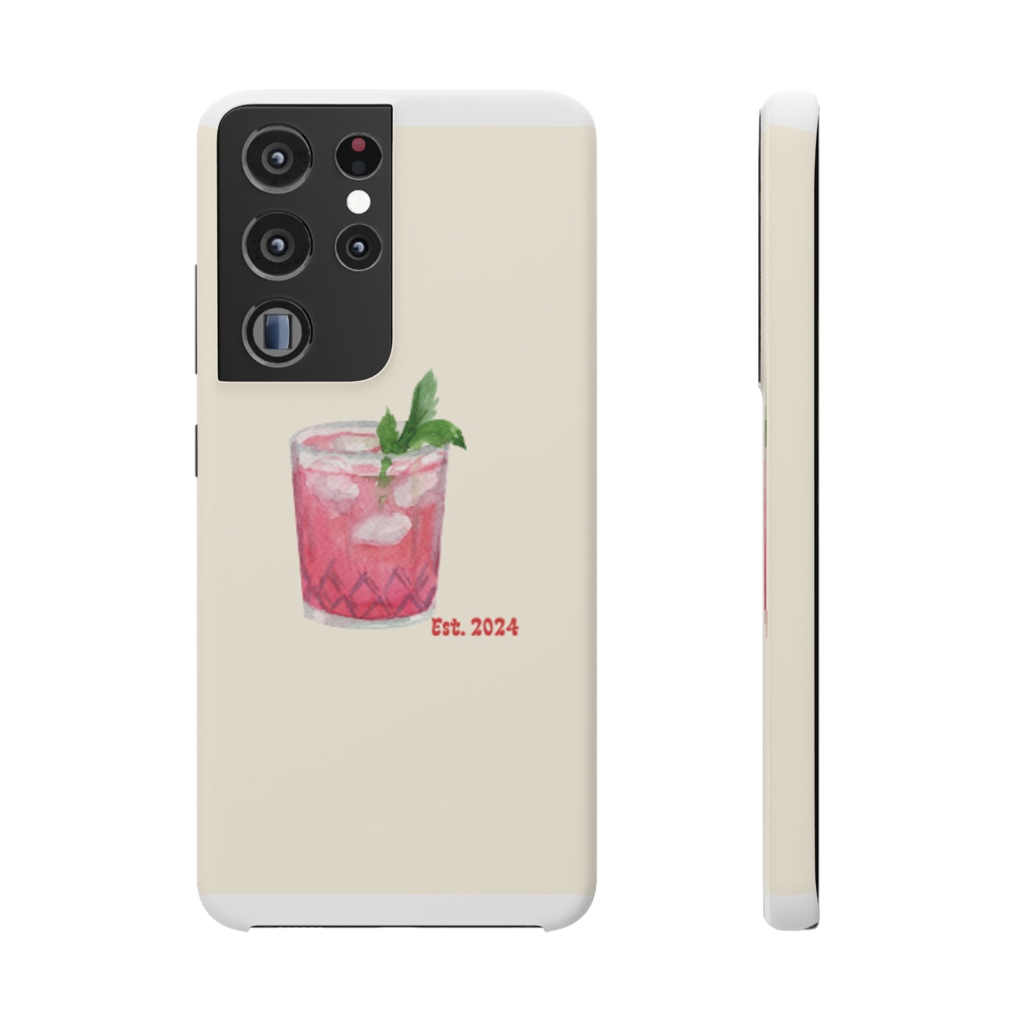 Pink Cocktail Phone Case