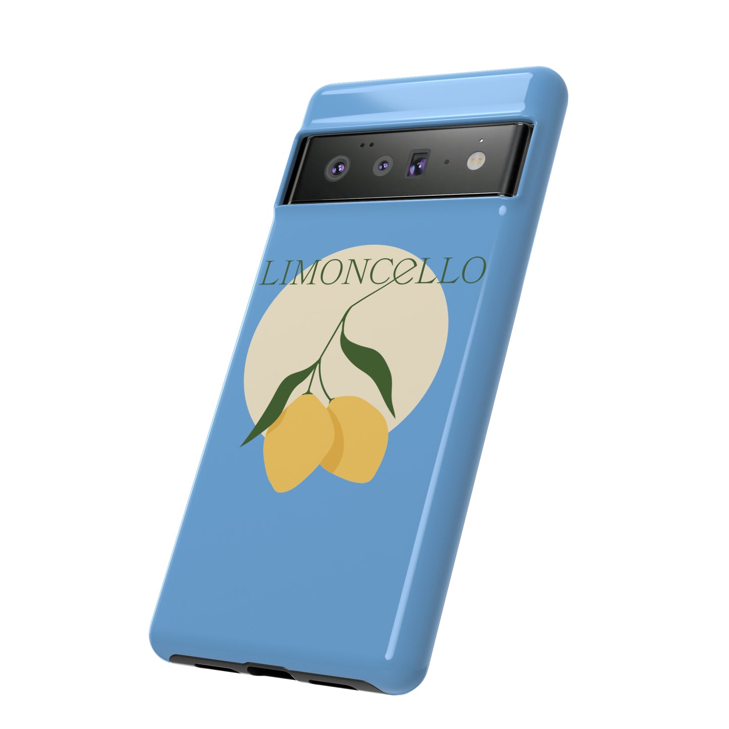 Limoncello Retro Phone Case - Tough Blue