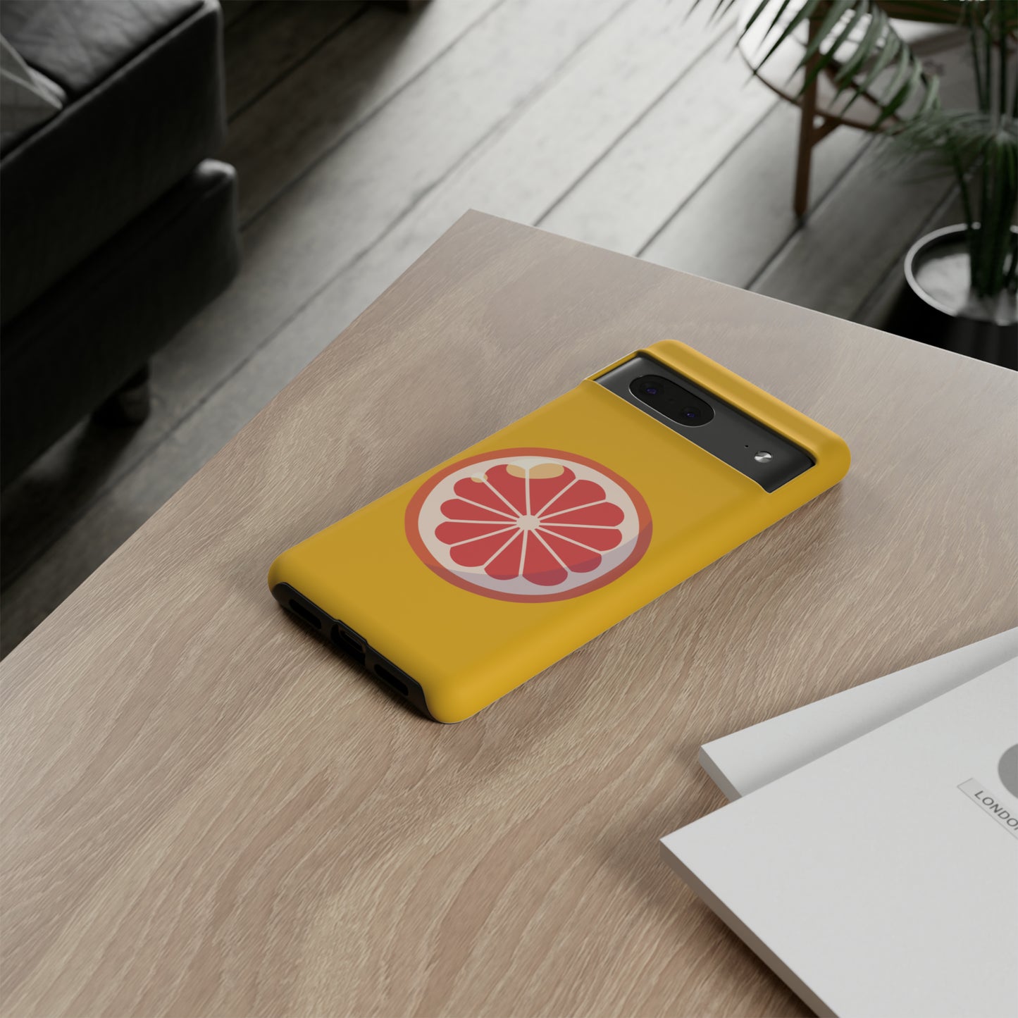 Grapefruit Phone Case - Tough Yellow