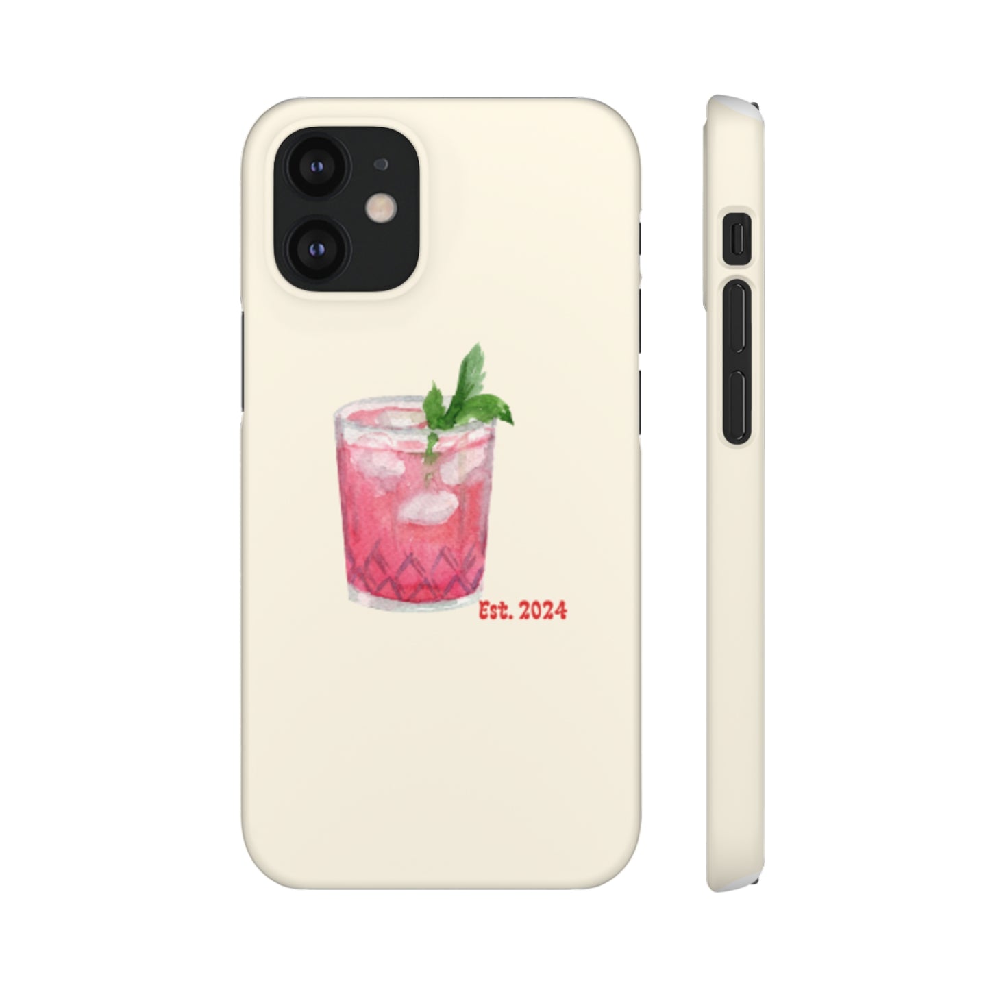 Pink Cocktail Phone Case