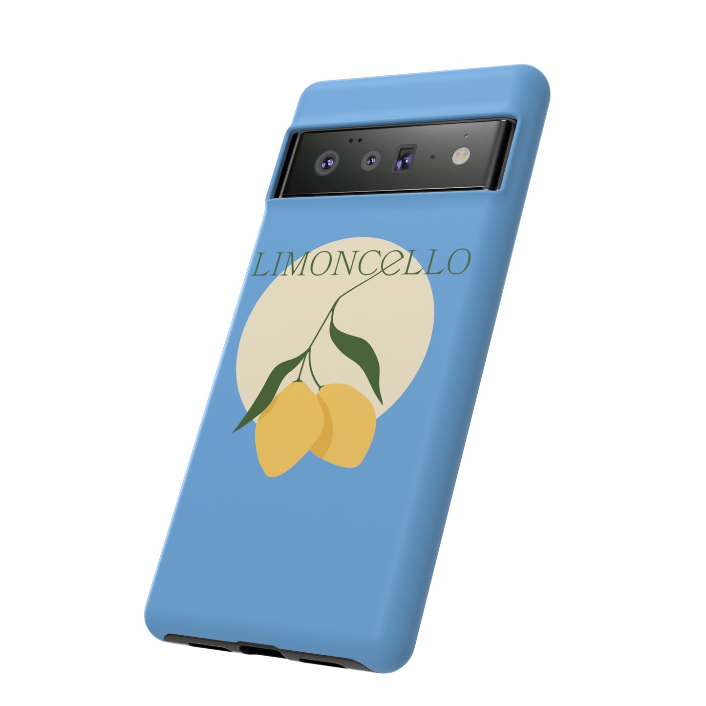 Limoncello Retro Phone Case - Tough Blue