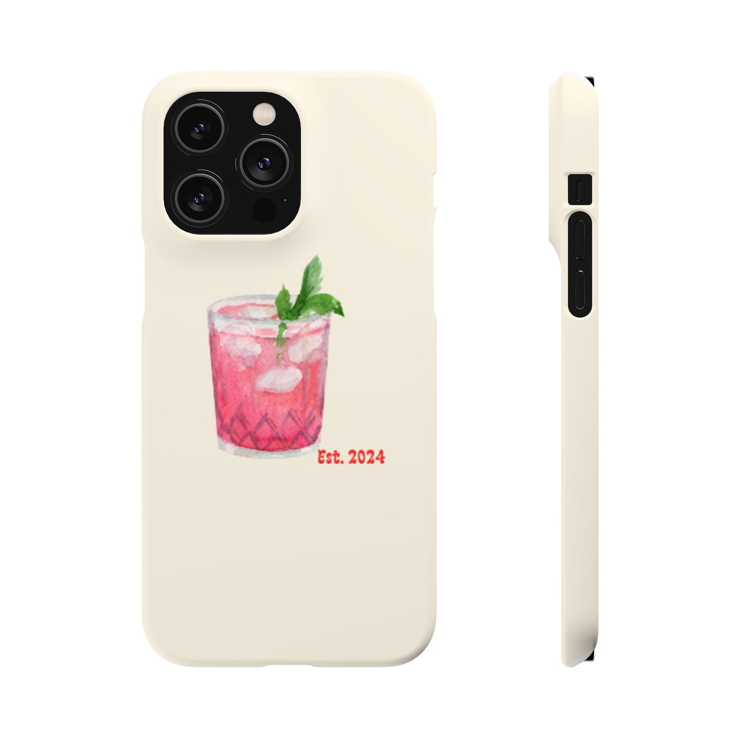 Pink Cocktail Phone Case