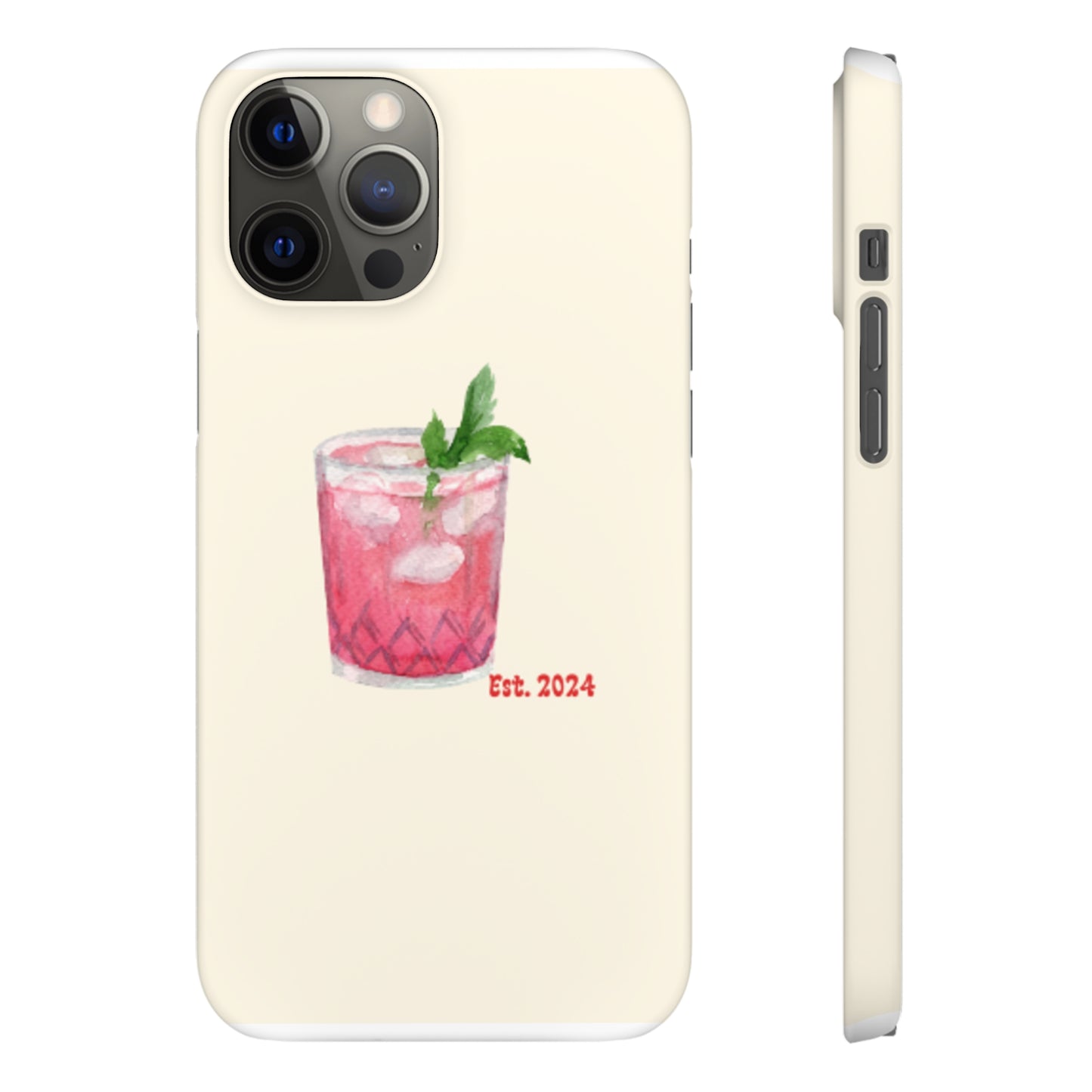 Pink Cocktail Phone Case