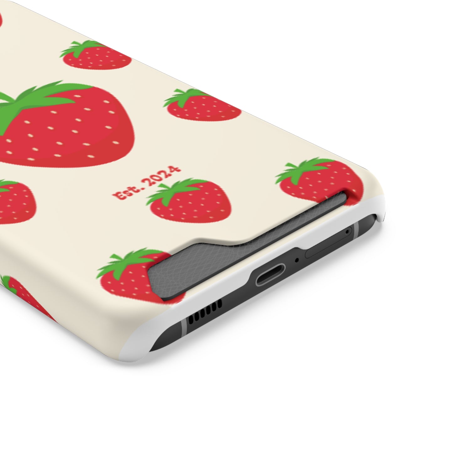 Strawberry Daiquiri Phone Case With Card Holder