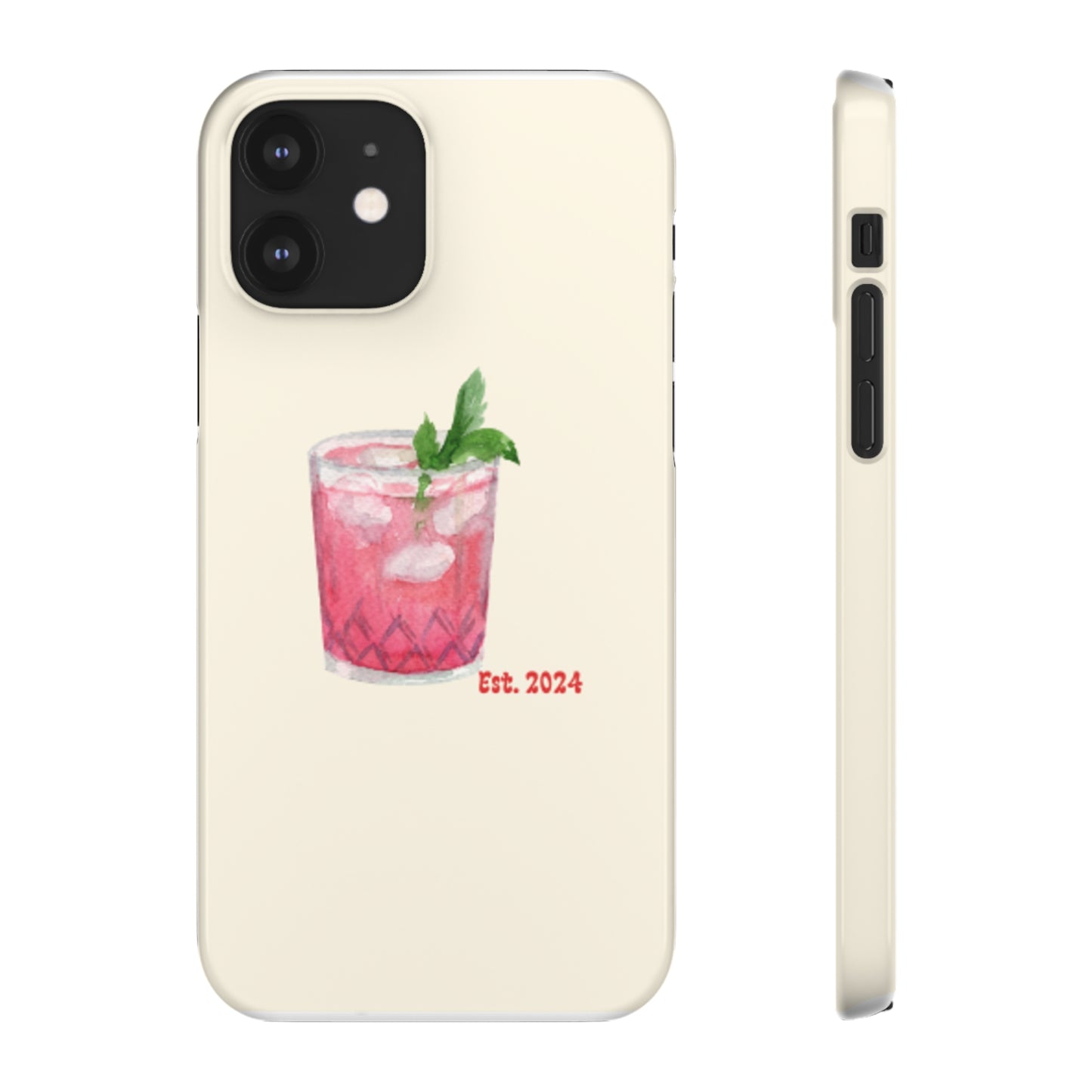 Pink Cocktail Phone Case