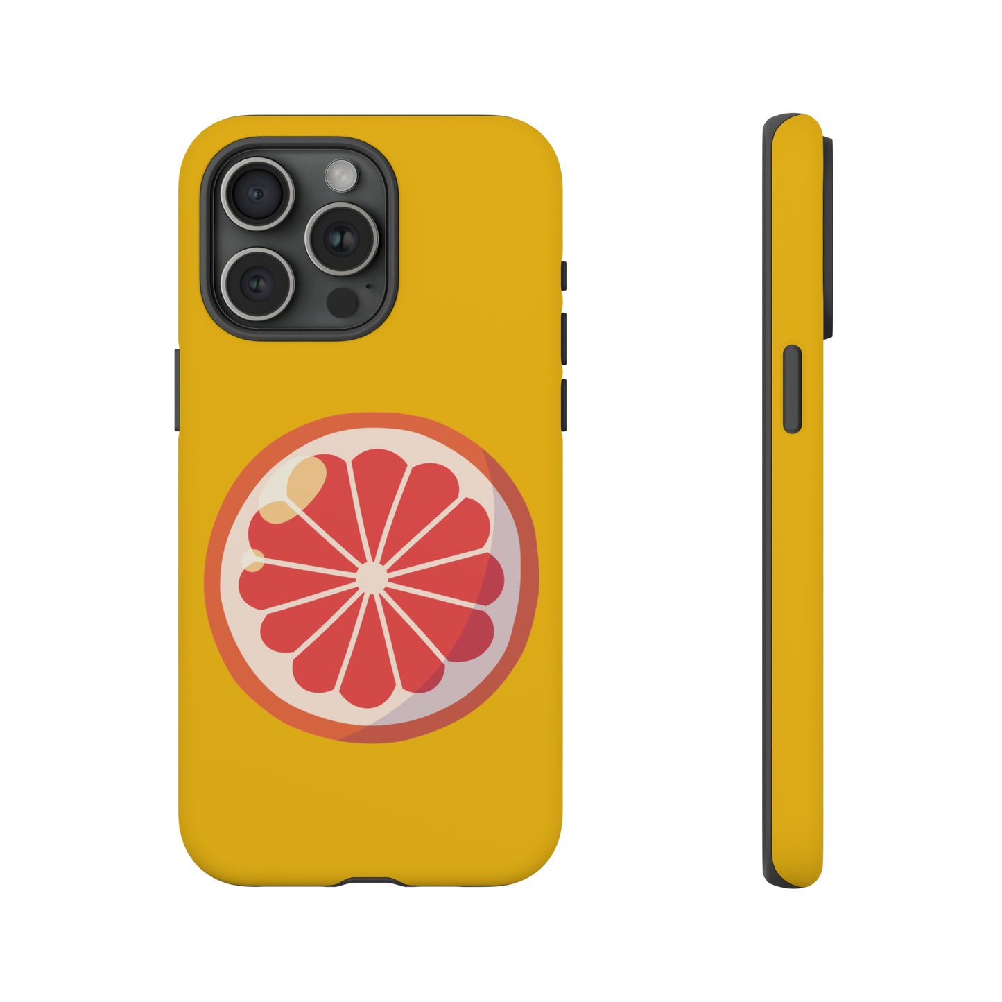 Grapefruit Phone Case - Tough Yellow