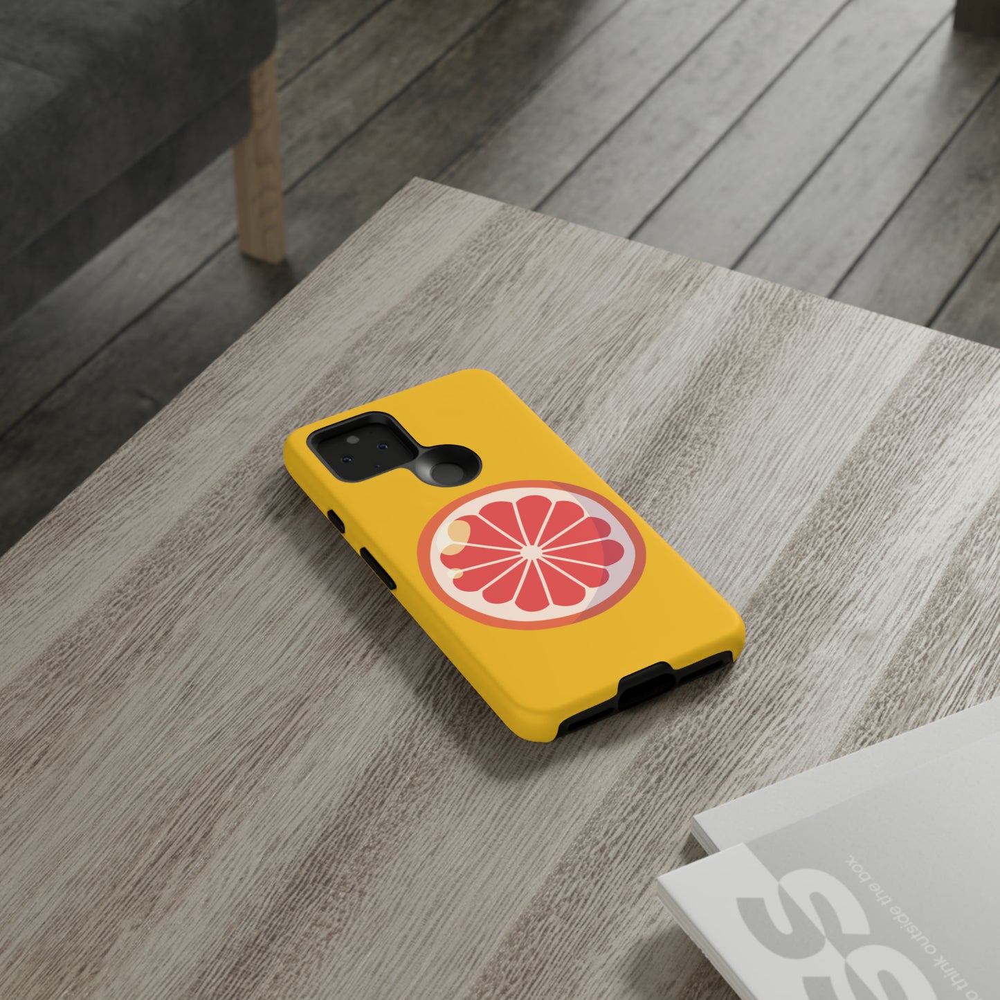 Grapefruit Phone Case - Tough Yellow