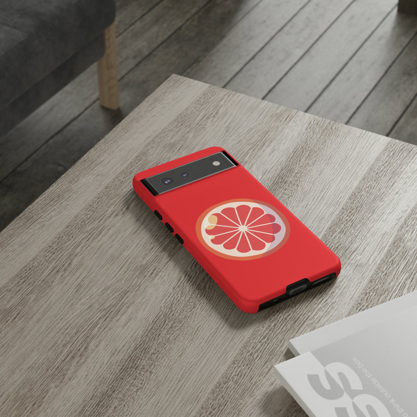 Grapefruit Phone Case - Tough Red