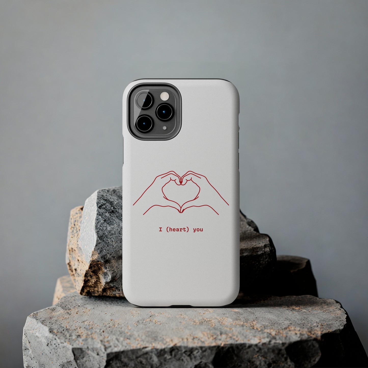 I heart you Phone Cases