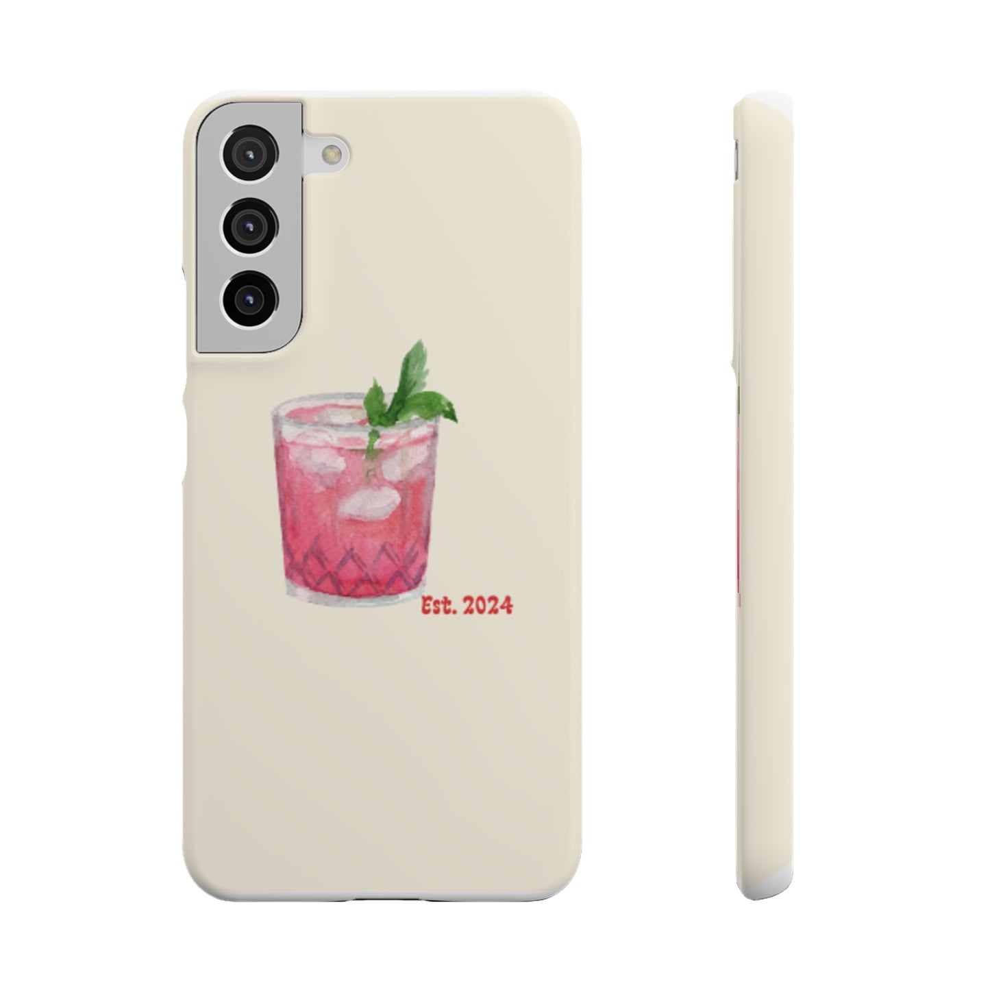 Pink Cocktail Phone Case