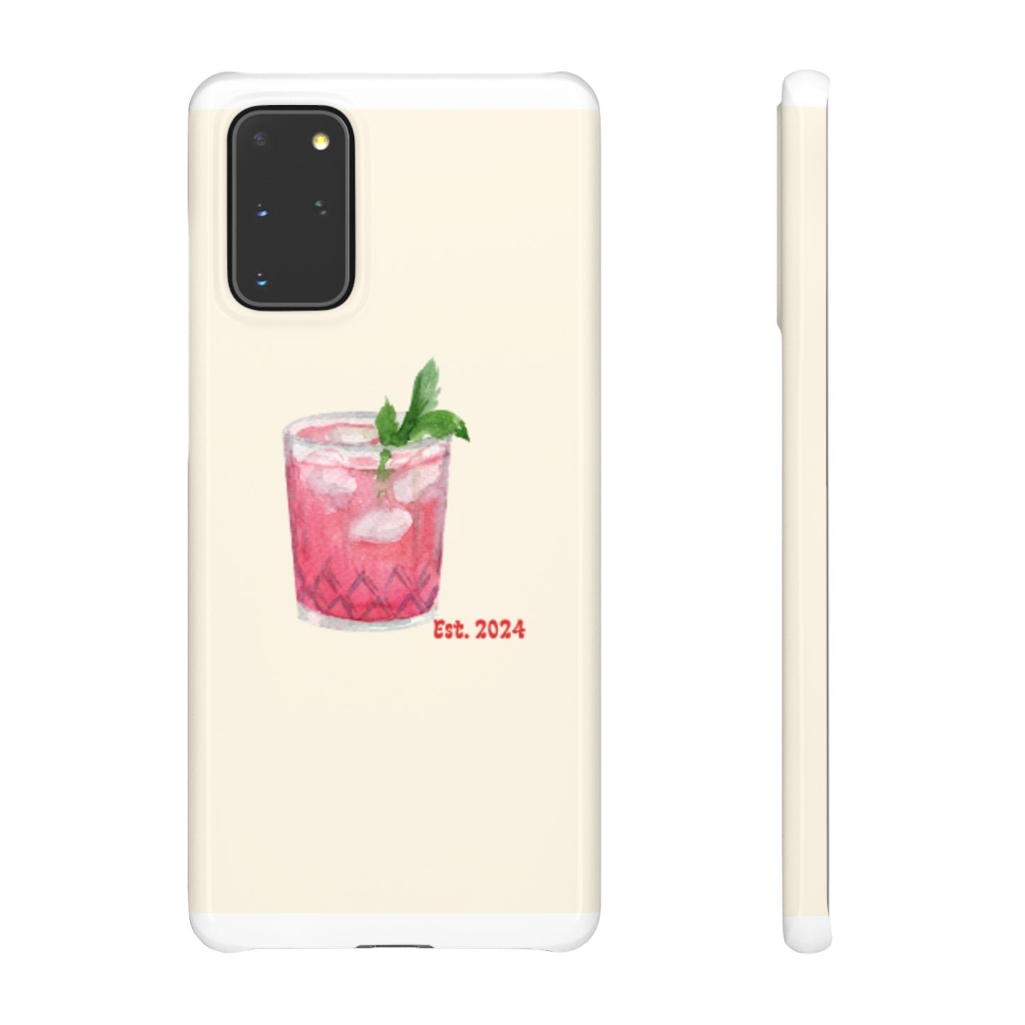 Pink Cocktail Phone Case