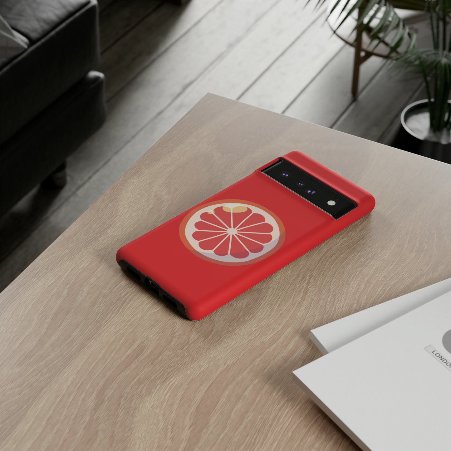 Grapefruit Phone Case - Tough Red