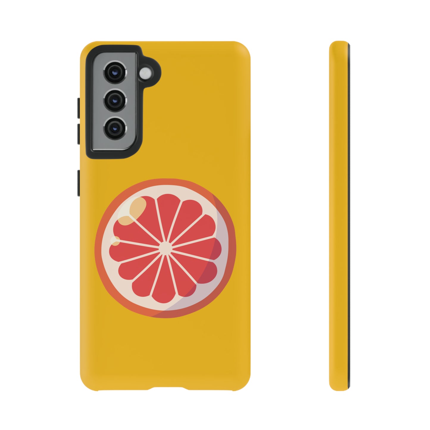 Grapefruit Phone Case - Tough Yellow