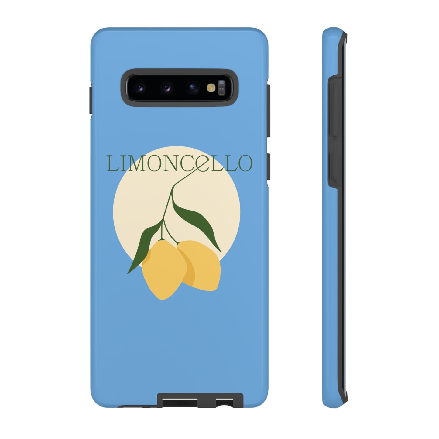 Limoncello Retro Phone Case - Tough Blue