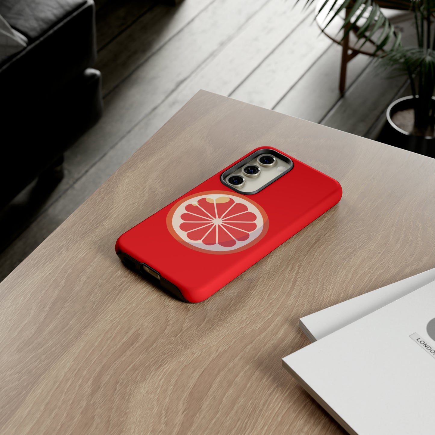 Grapefruit Phone Case - Tough Red