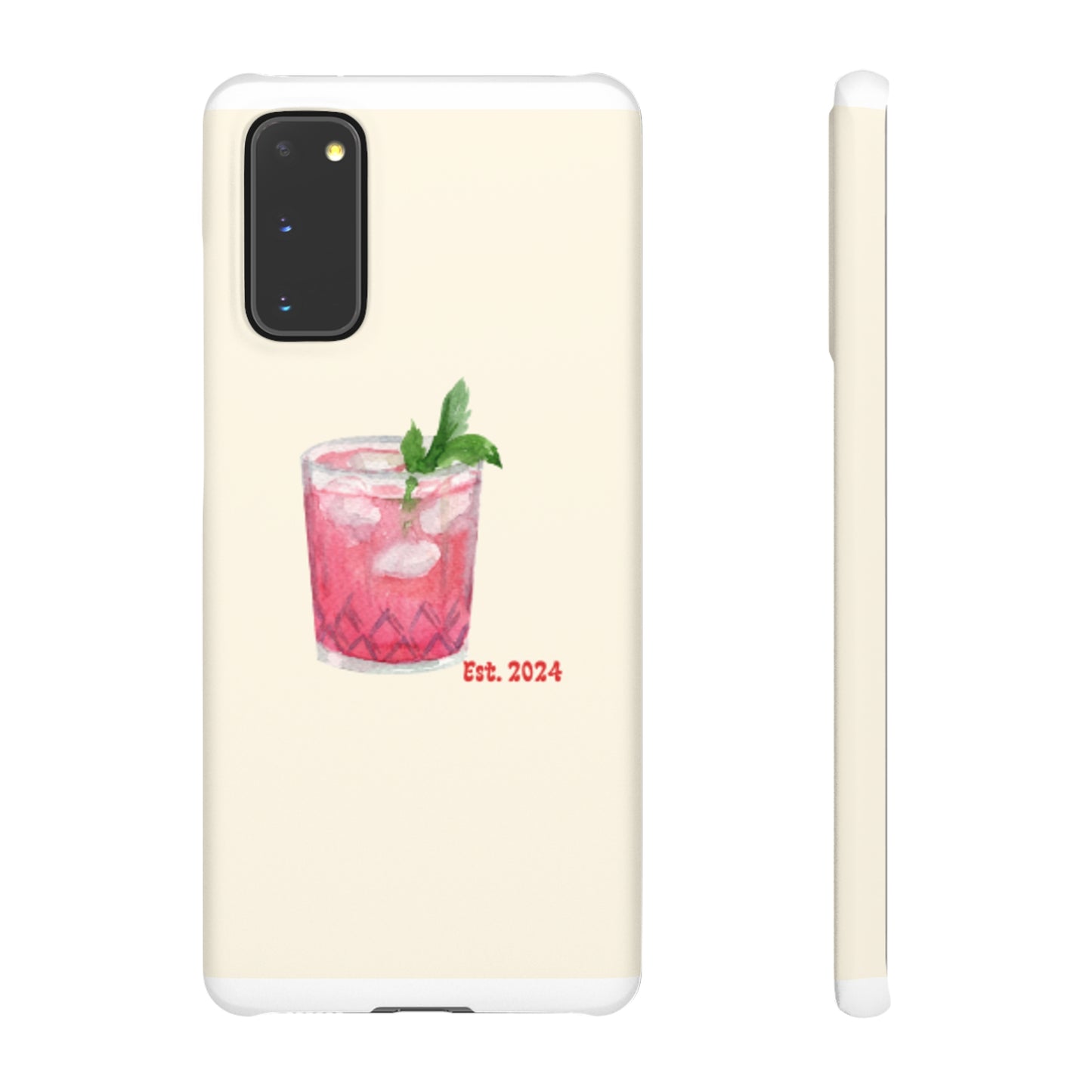 Pink Cocktail Phone Case