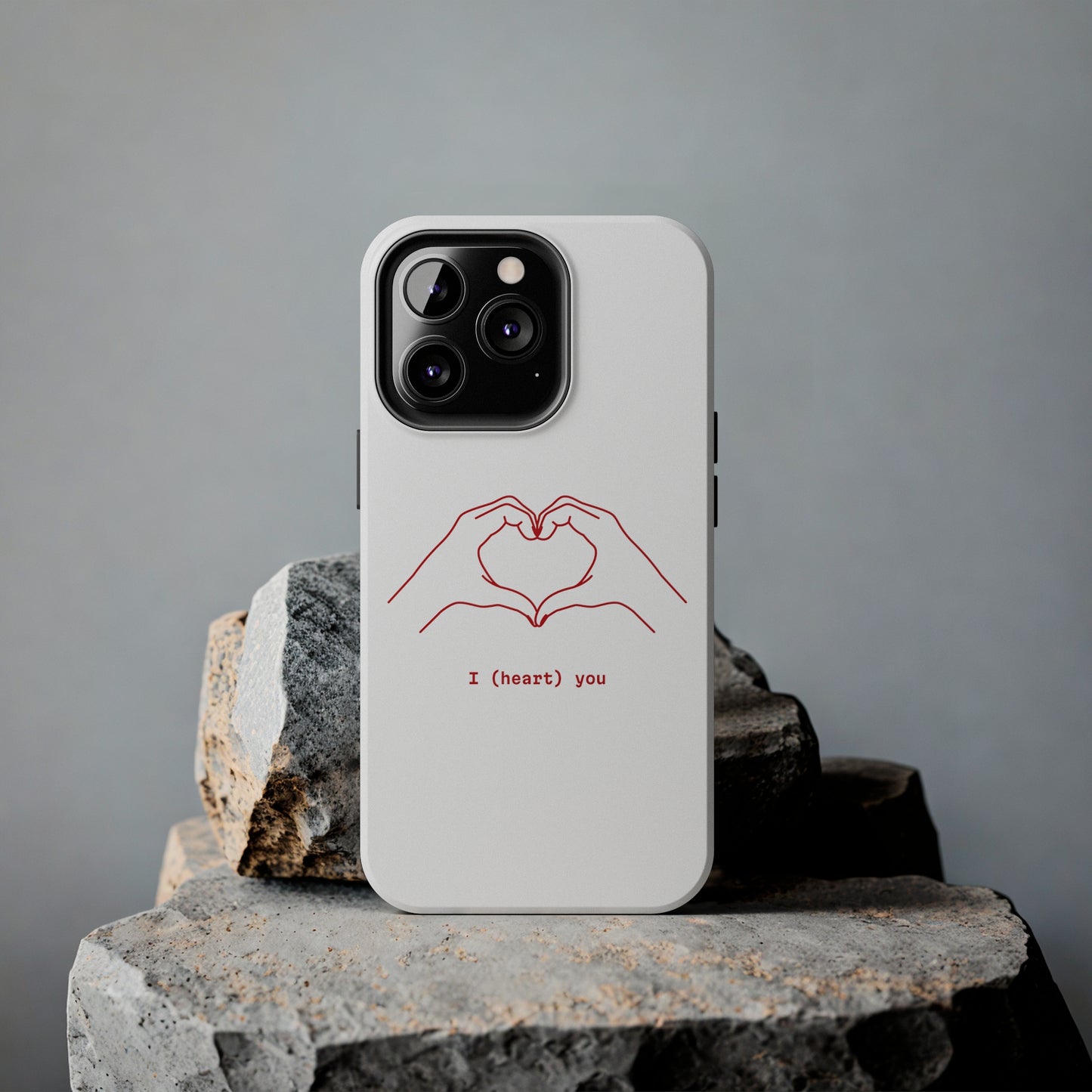 I heart you Phone Cases