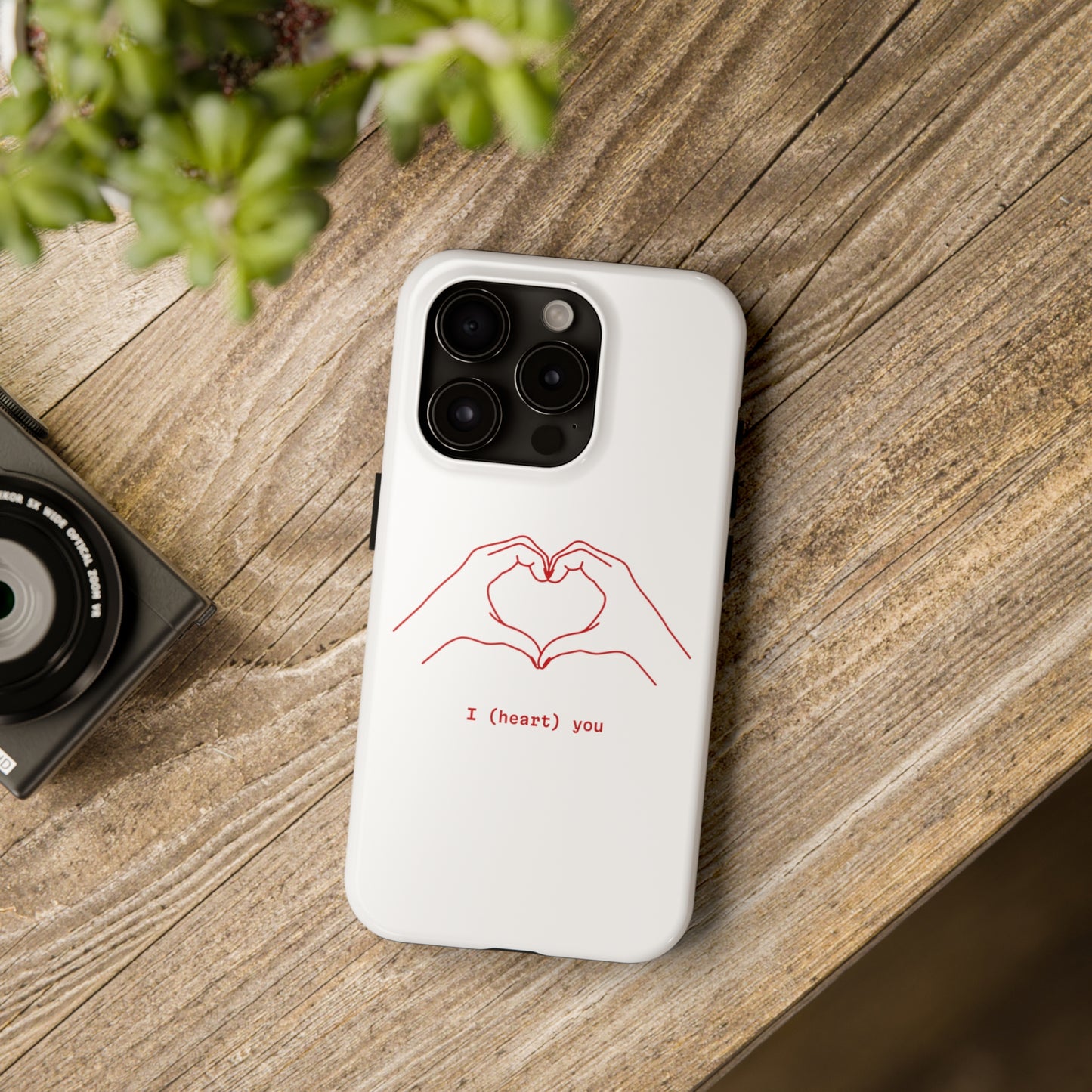 I heart you Phone Cases