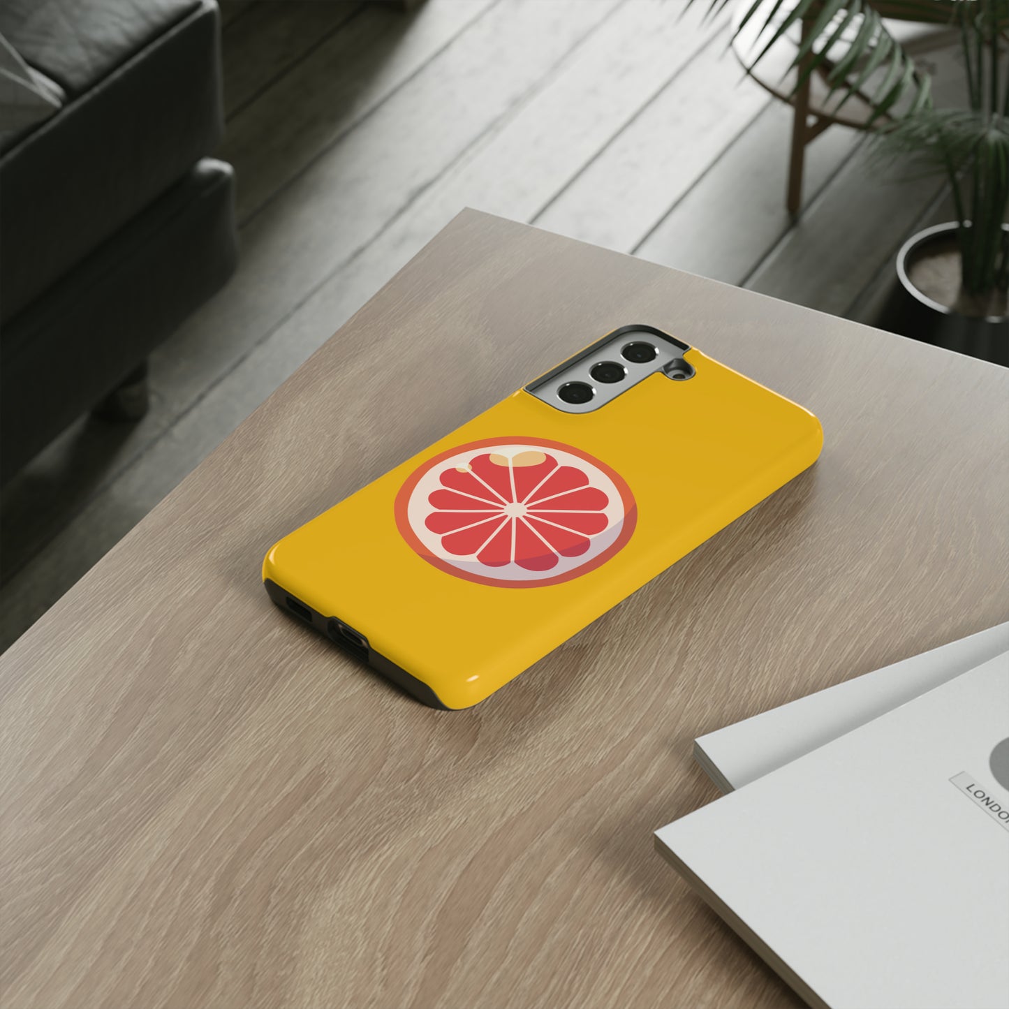 Grapefruit Phone Case - Tough Yellow