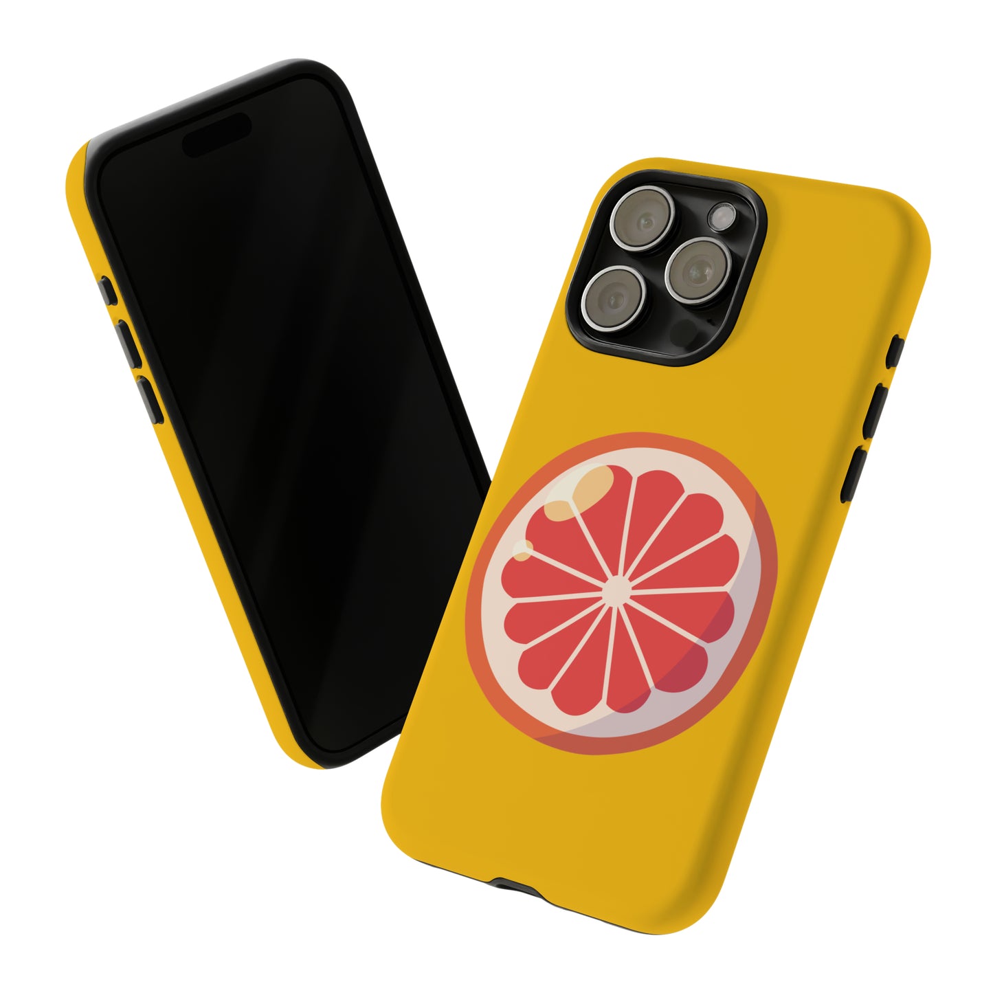 Grapefruit Phone Case - Tough Yellow