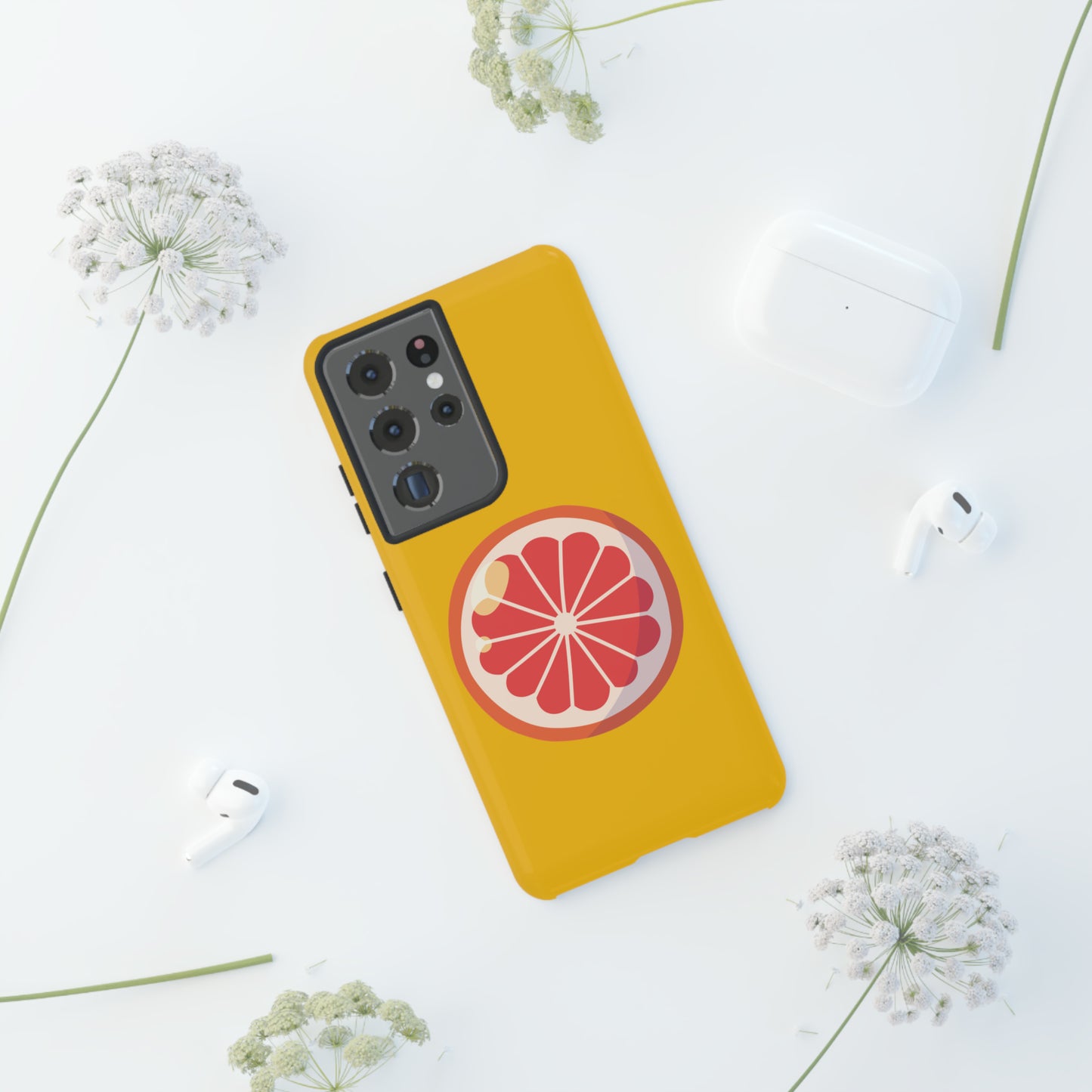 Grapefruit Phone Case - Tough Yellow