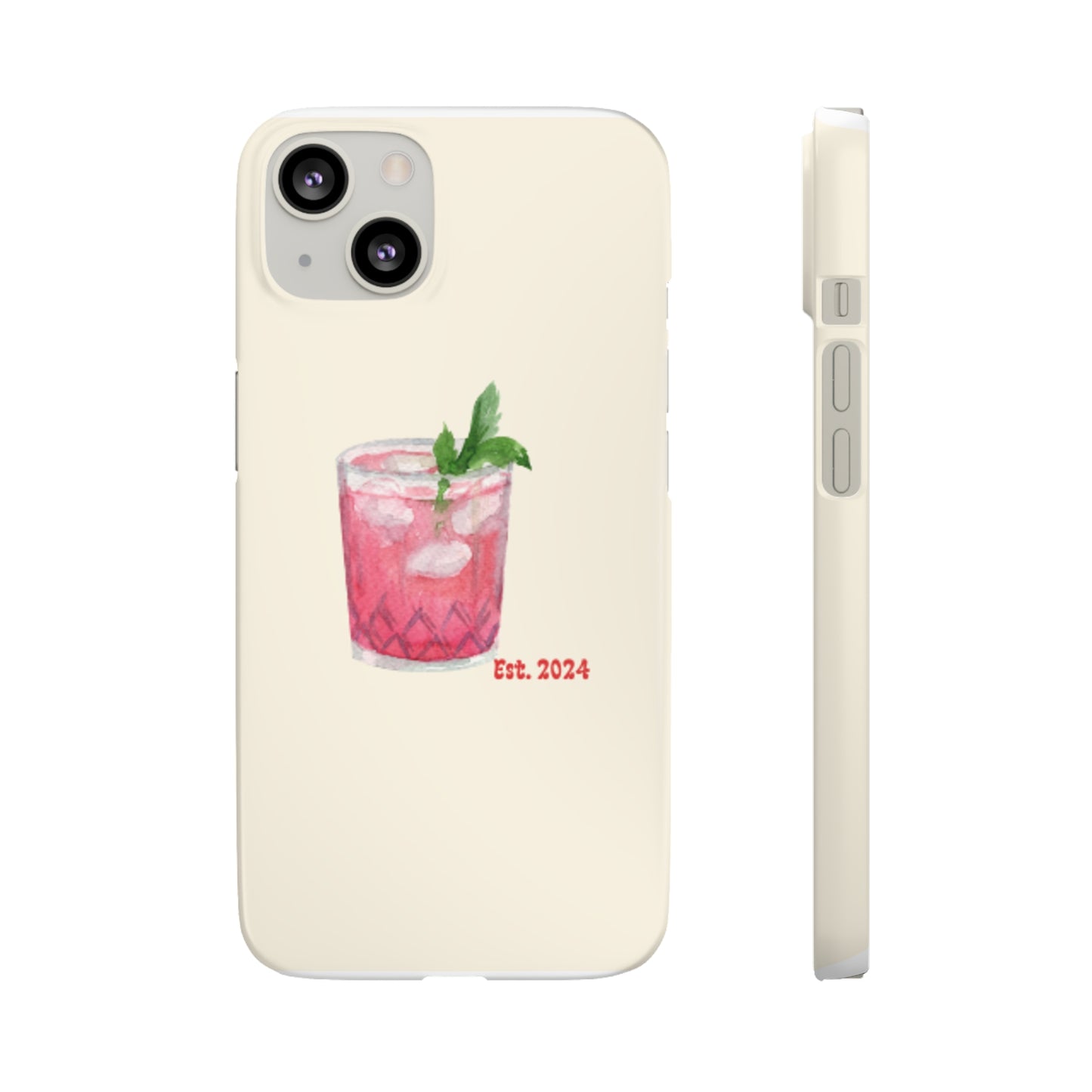 Pink Cocktail Phone Case