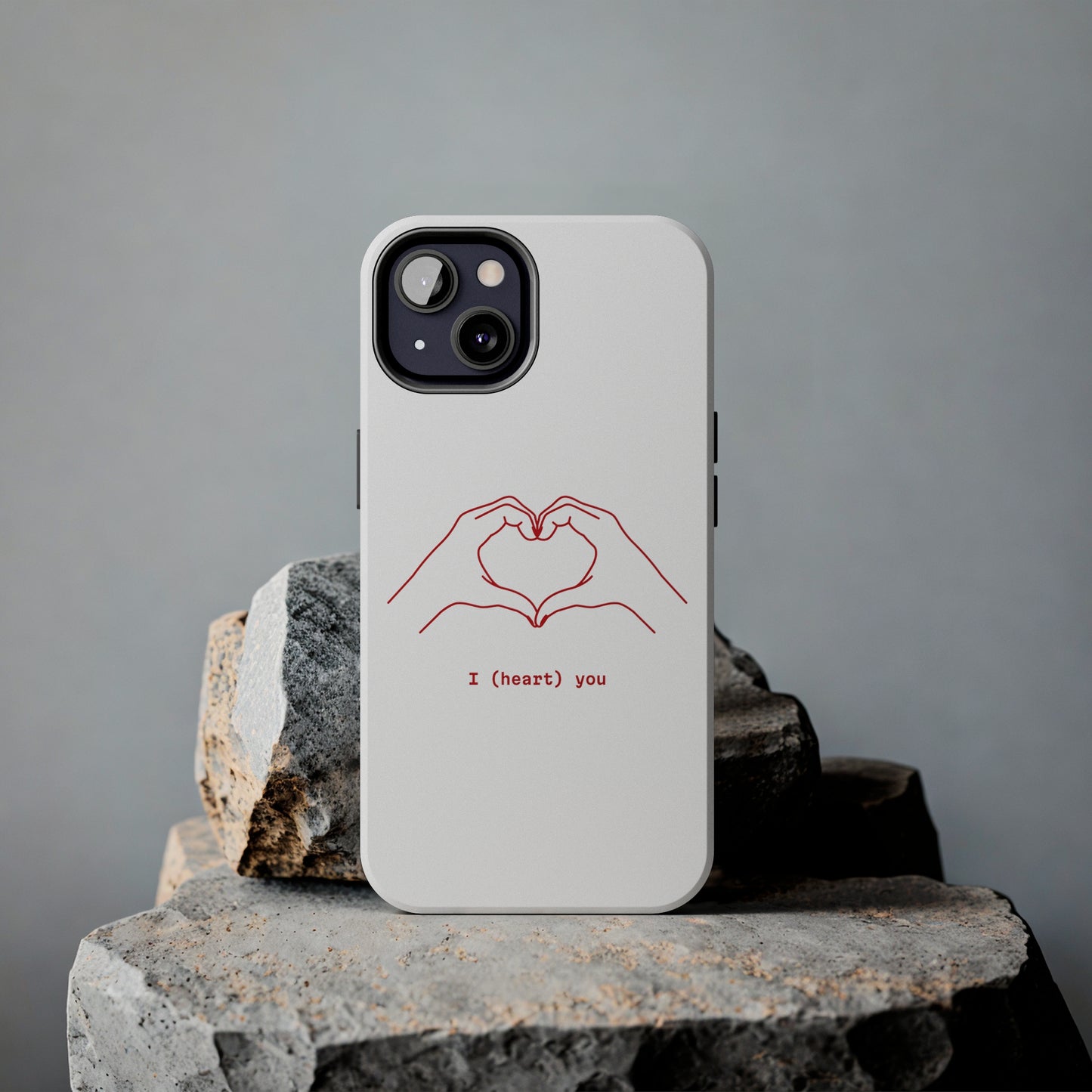 I heart you Phone Cases