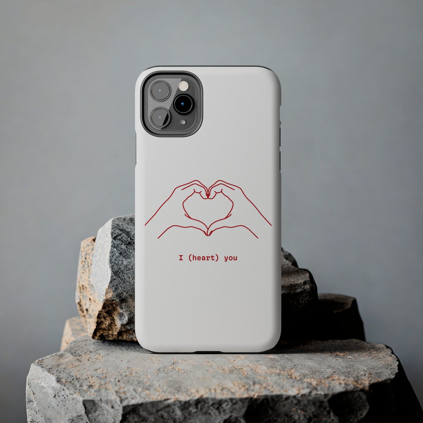 I heart you Phone Cases