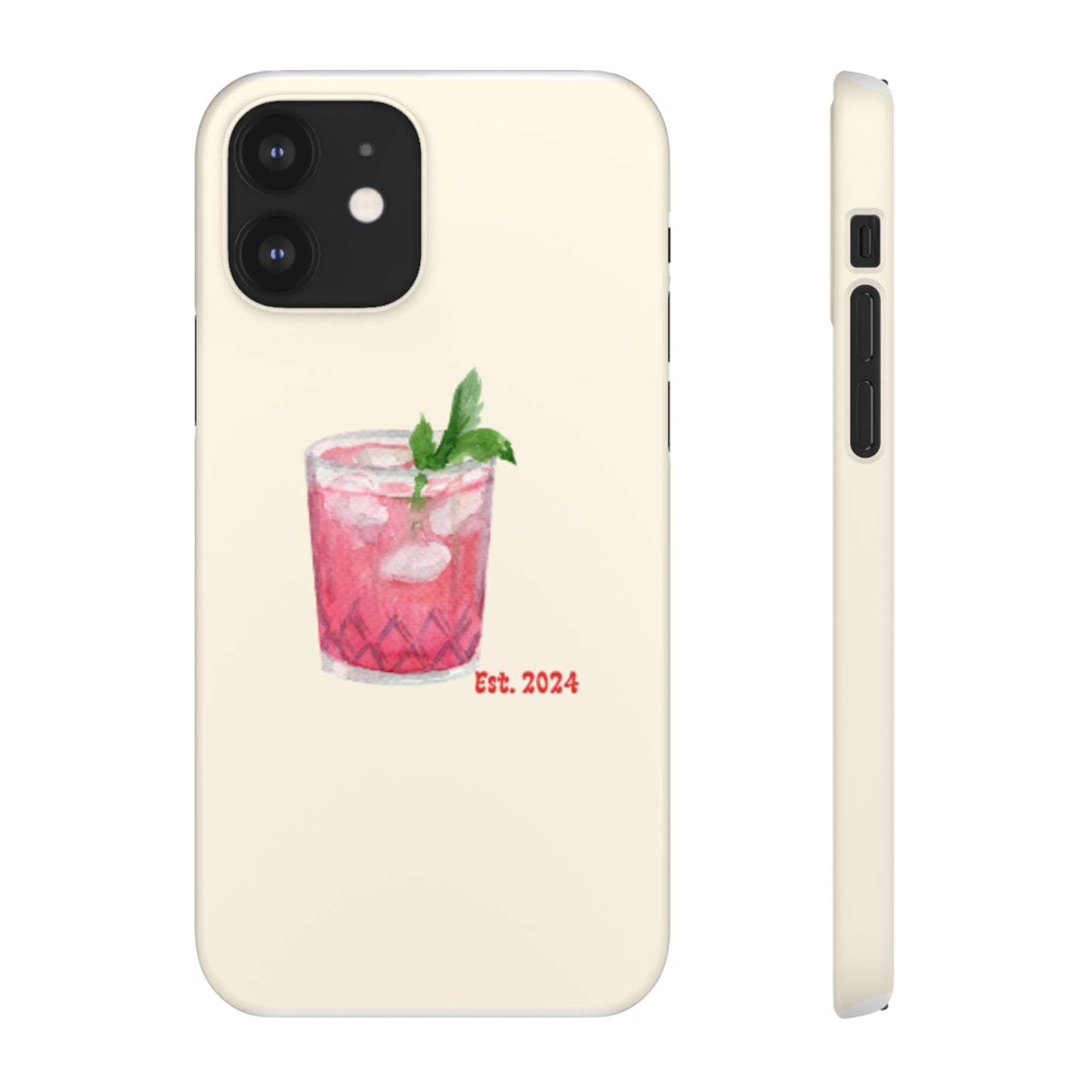 Pink Cocktail Phone Case